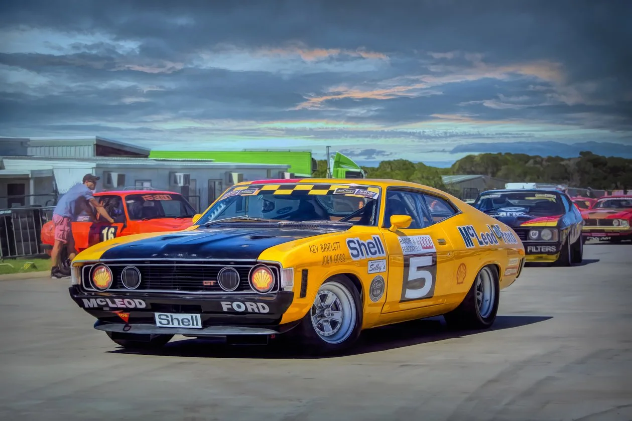 Group C John Goss/Kevin Bartlett Ford XA Falcon Hardtop