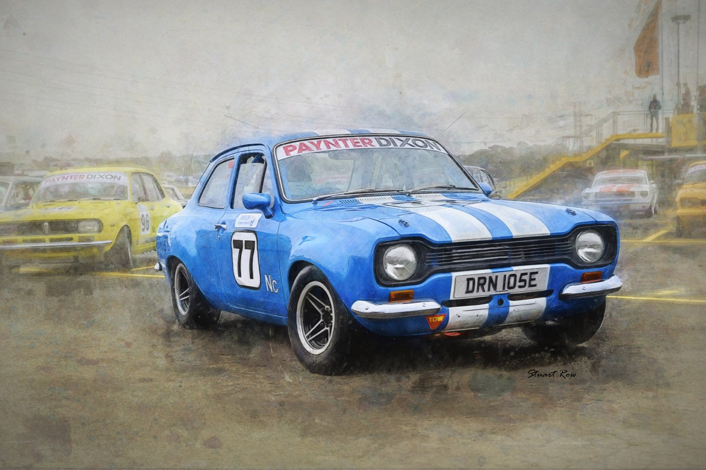 Group N Blue Ford Escort