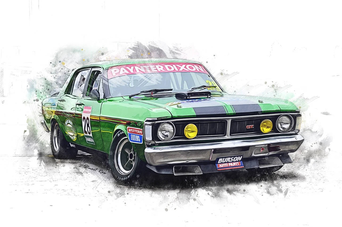 Group N Green XY Falcon