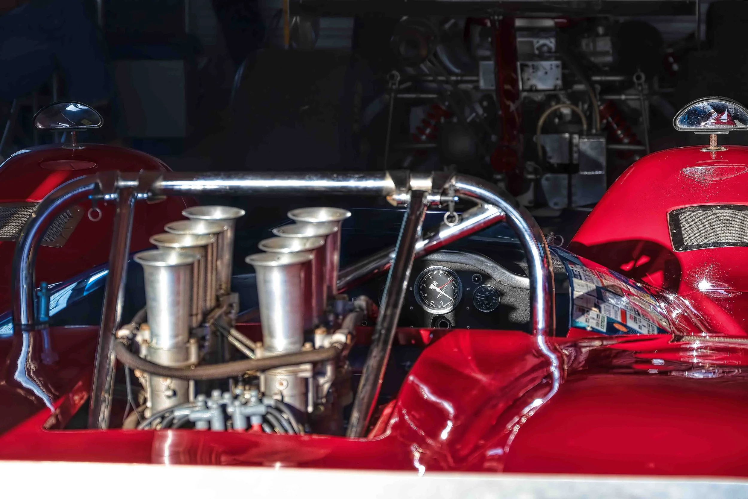 McLaren M6B Engine and Cockpit