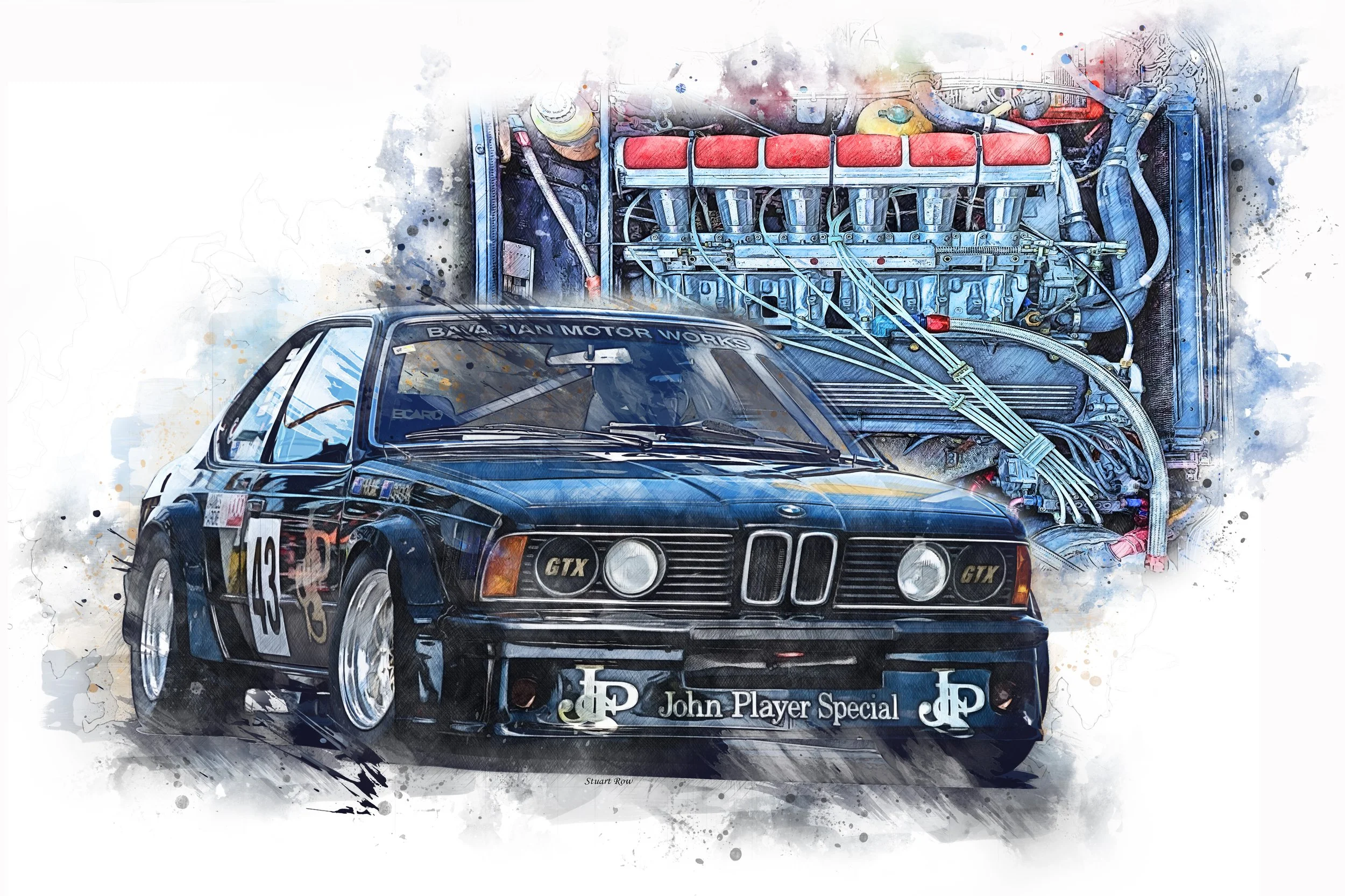 Group C Jim Richards BMW 635