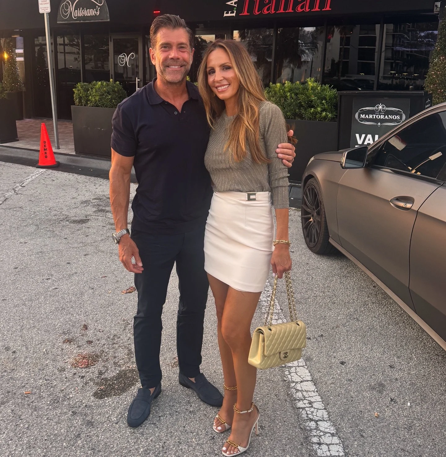Celebrated my husband&rsquo;s 59th birthday last night @cafemartorano &hellip; and let me just say &mdash; 59 has never looked this good. 🇮🇹
I honestly think his body is better than most 25-year-olds I know. But what inspires me most isn&rsquo;t hi
