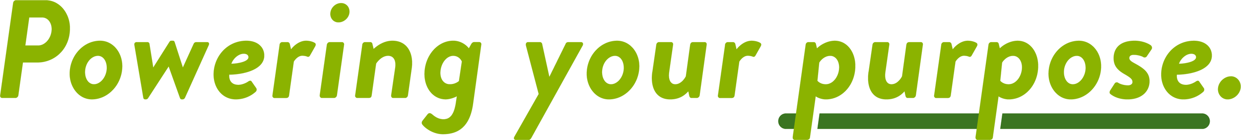 Moss Nonprofit Accounting's tagline reads "Powering your purpose."