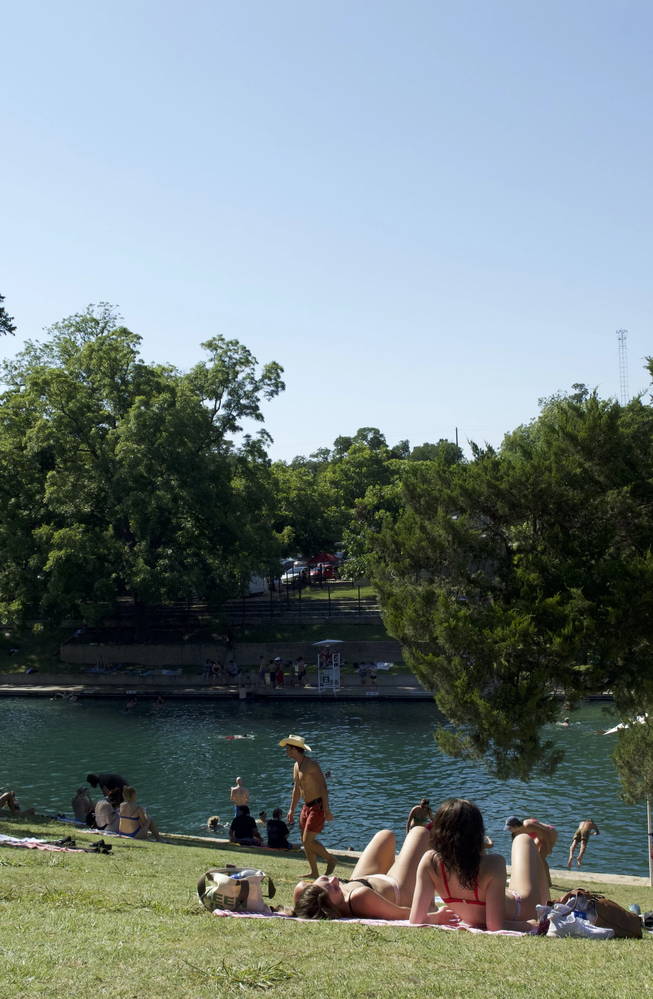 Lifeguard Man: This photo is one of my personal favorites. Frequenting Barton Springs was and is a blessing in my life