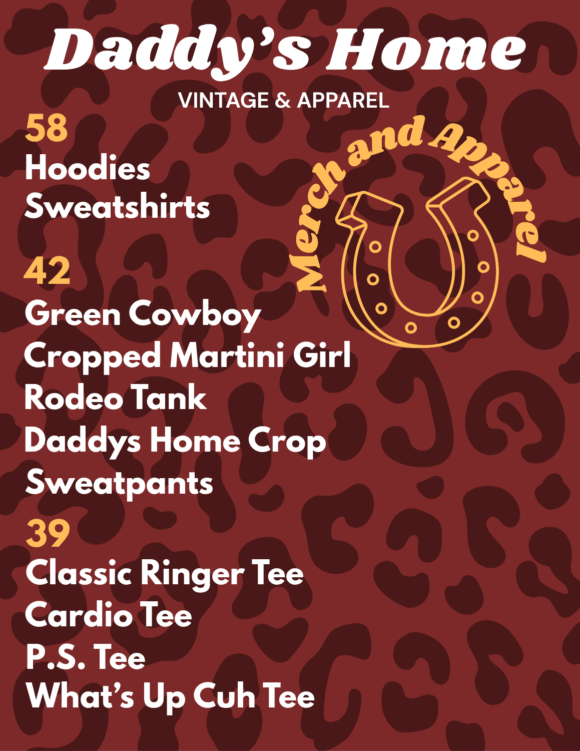 Daddy's Home Merch Menu .png