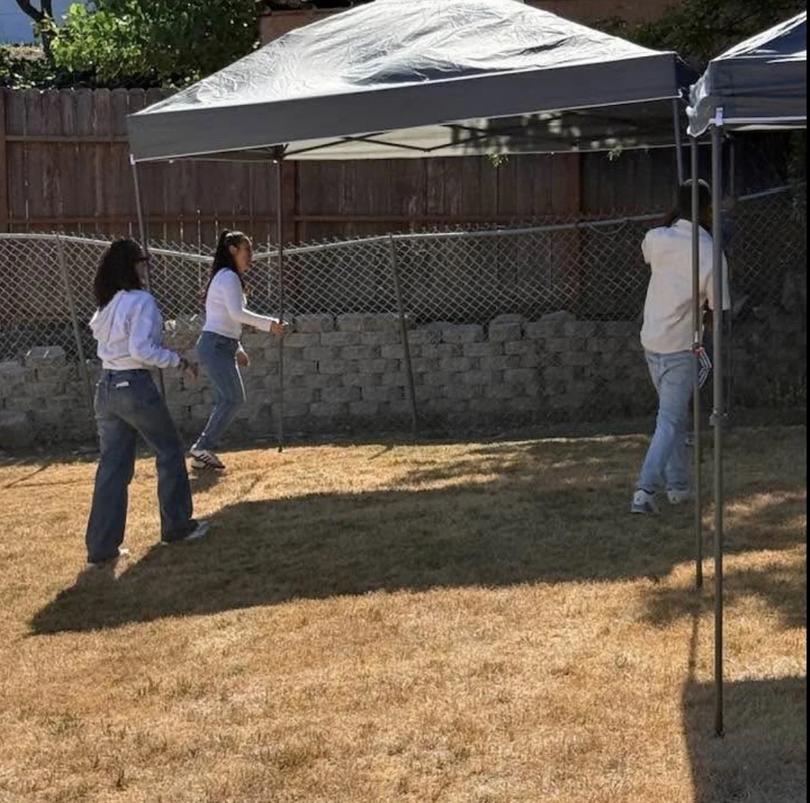 Future Forward workers helping to set up at Zion Hill Baptist Church on 06/29/26