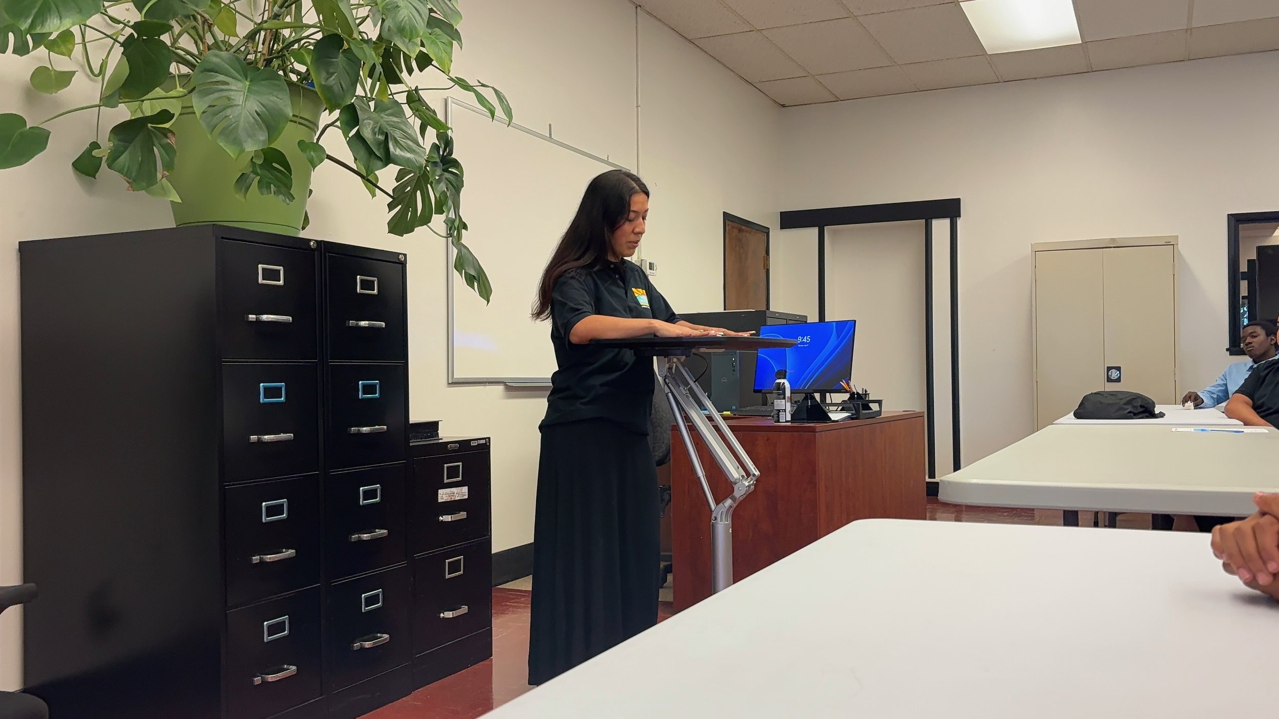 Ashlynn Jimenez giving an incredible heart felt speech on what she's learned from this program. 07/27/26