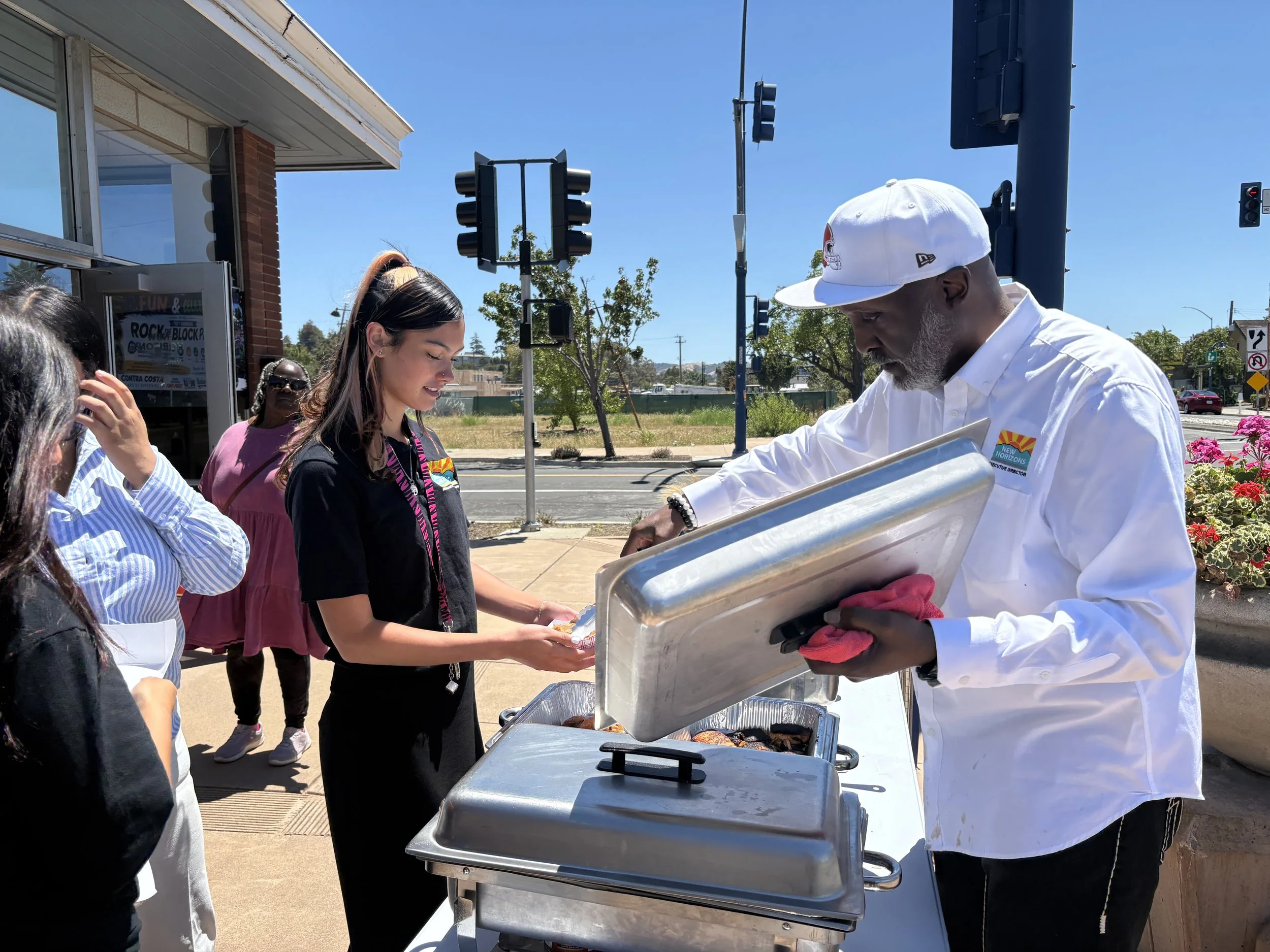 Dr.Hodge serving his Future Forward people at New Horizons on a professional day.   07/27/26