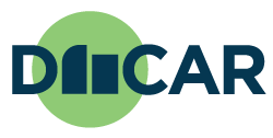 Logo with the words 'DI Car' next to a green circle and stylized car icon.