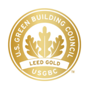 U.S. Green Building Council LEED Gold badge