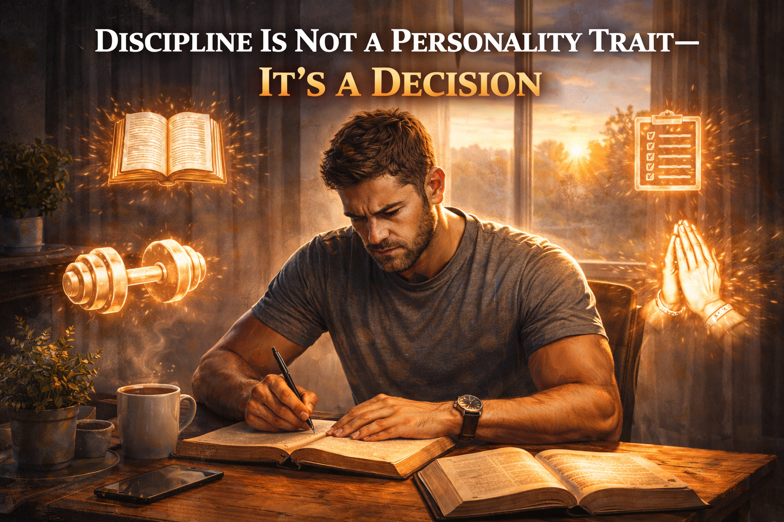 Discipline Is Not a Personality Trait—It’s a Decision