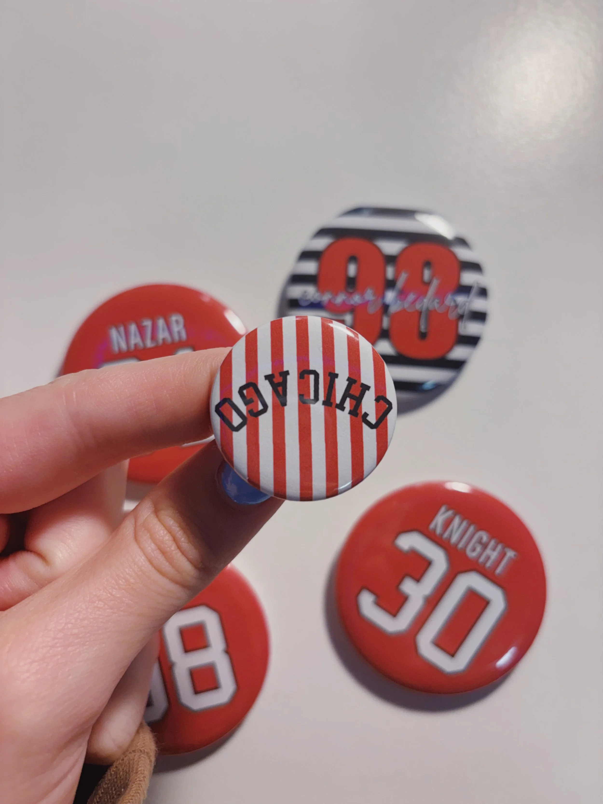 Chicago Blackhawks Buttons
