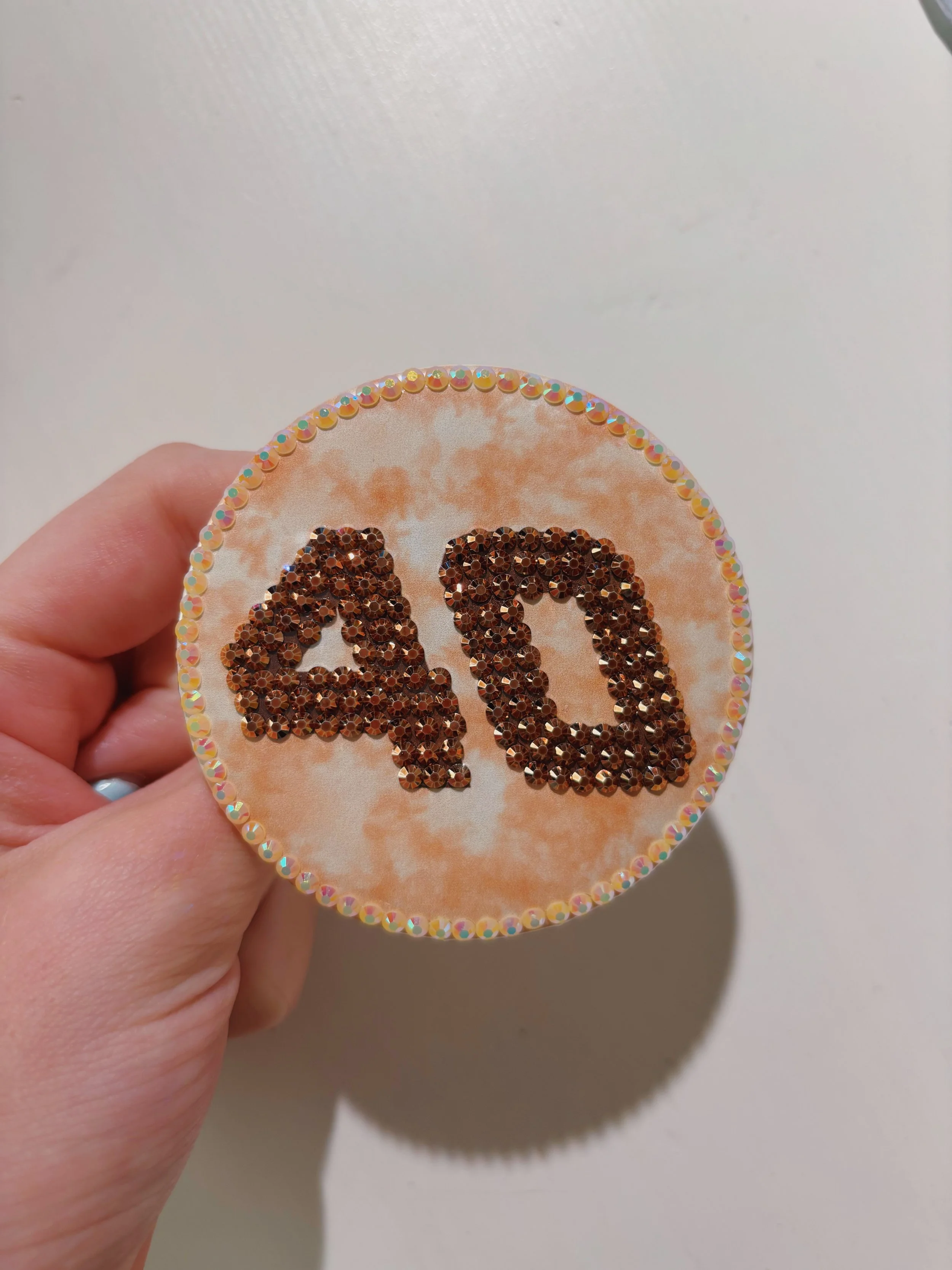 JUSTIN ALLGAIER 40 Race Button
