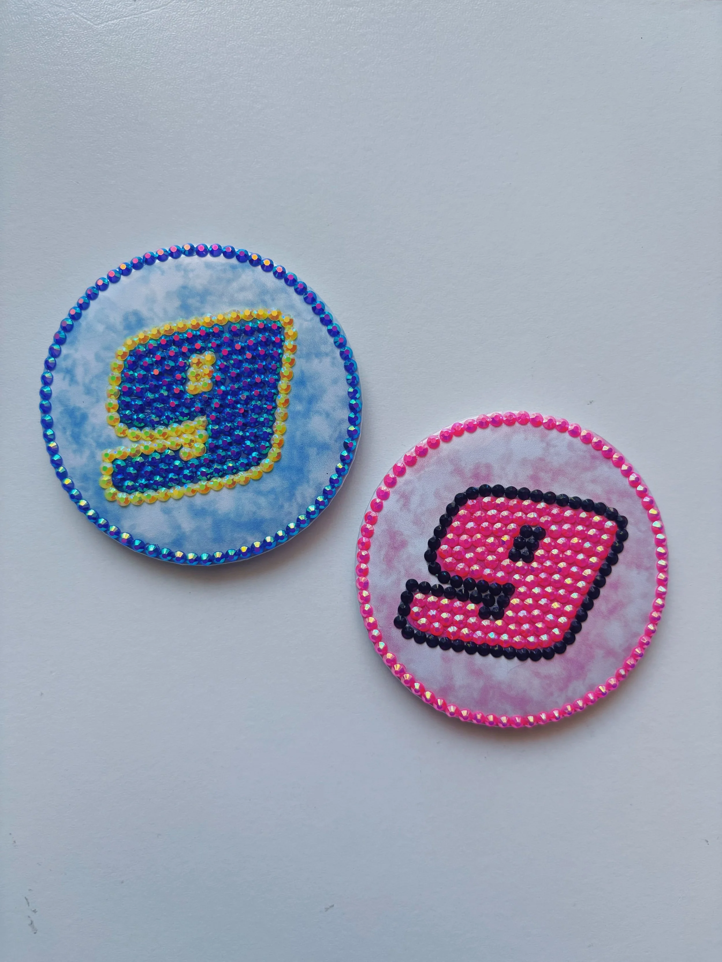 CHASE ELLIOTT BEDAZZLED 9 Race Button 3
