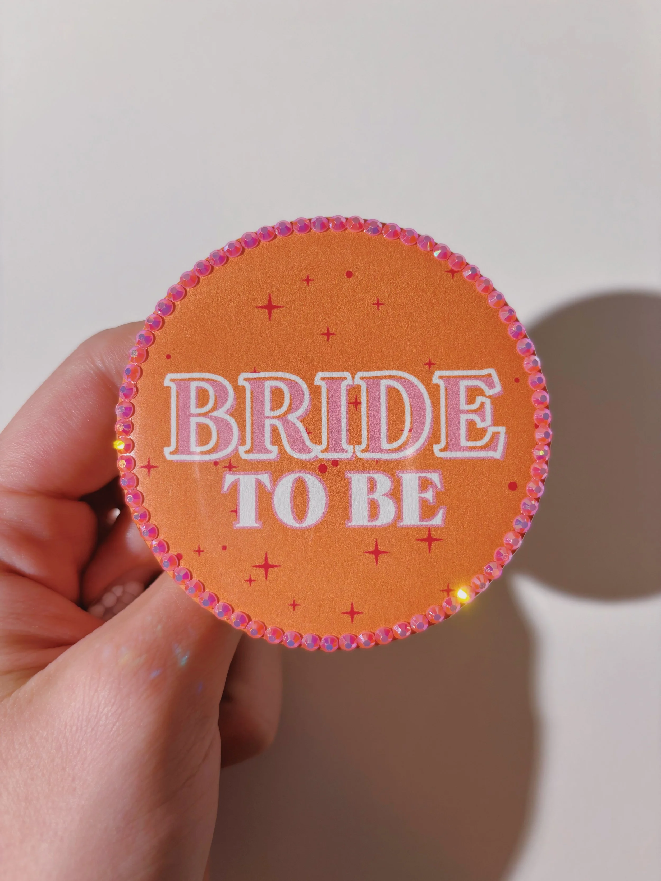 BRIDE TO BE Button