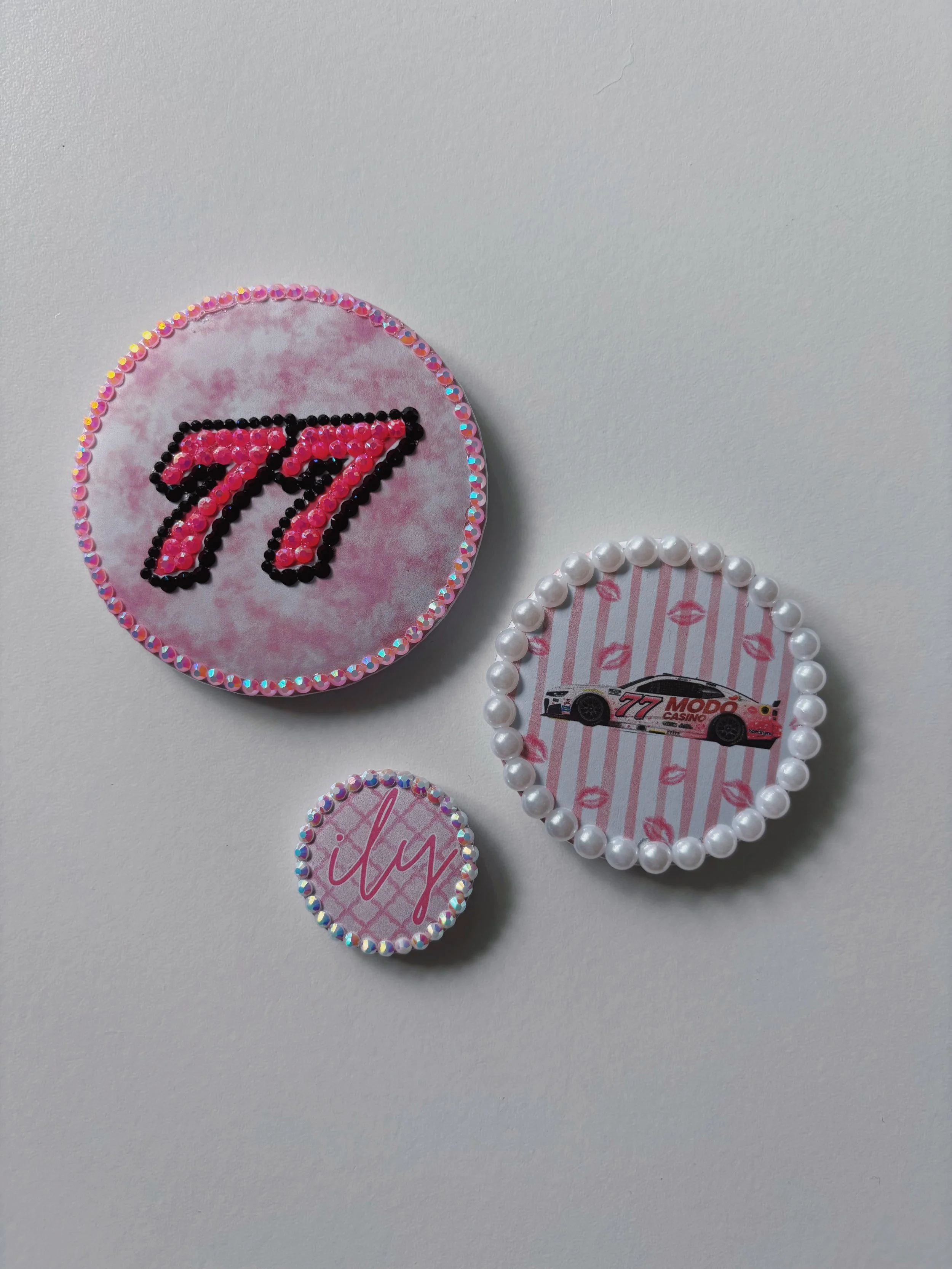 Set of 3 Carson Hocevar Buttons