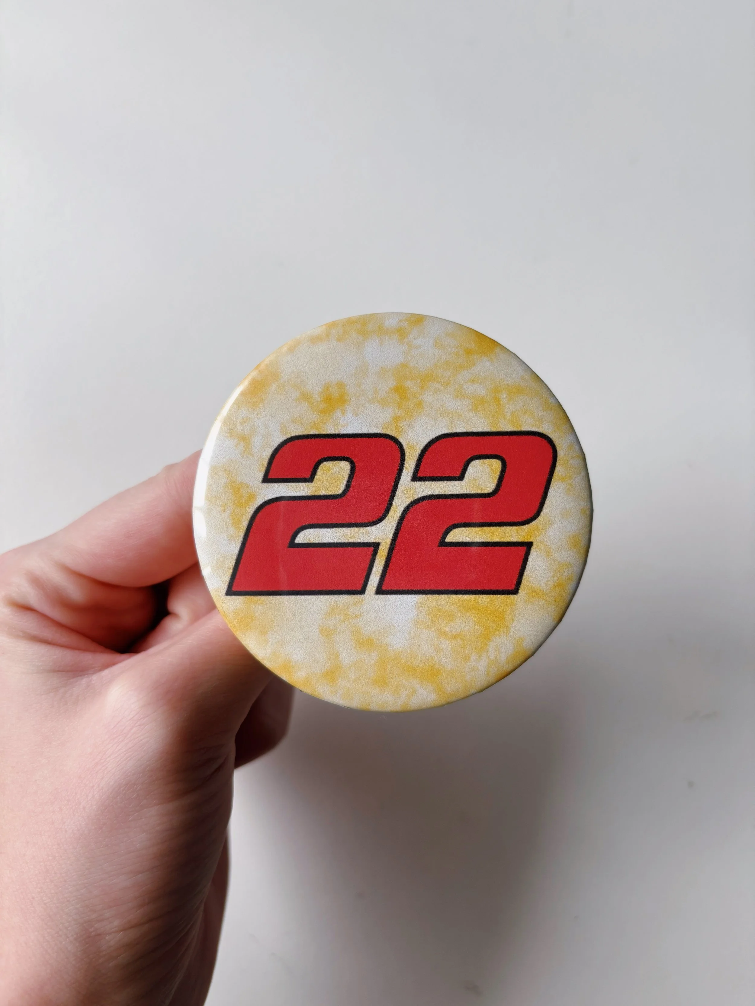 JOEY LOGANO 22 Button