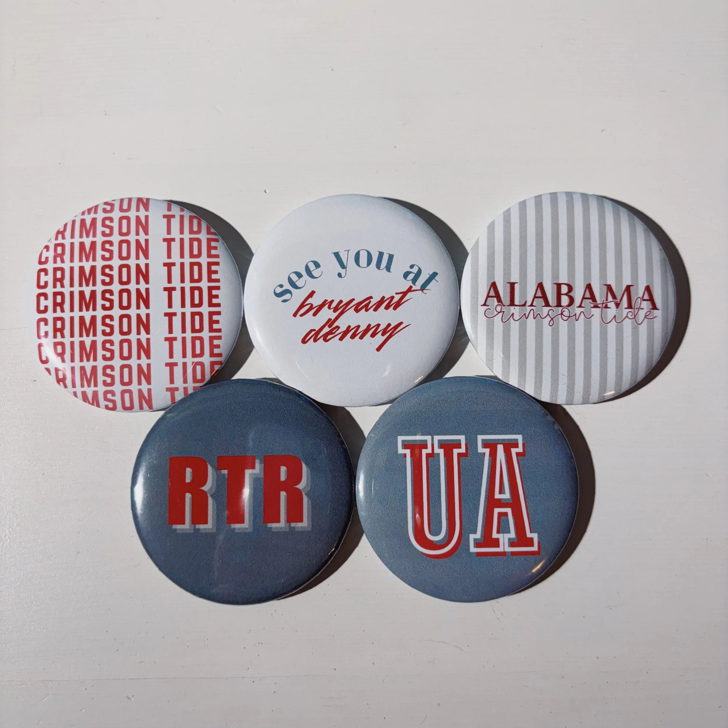 ALABAMA Gameday Buttons