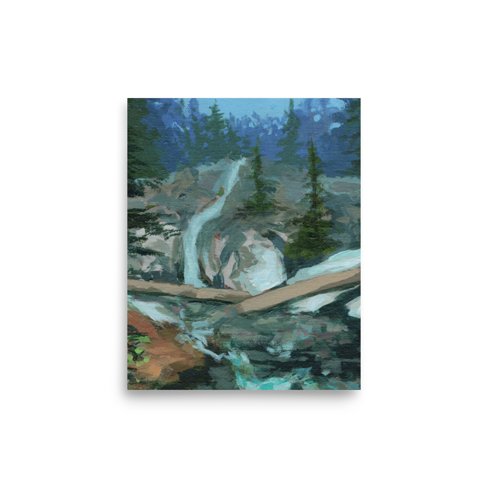 "Pine Creek Falls, Montana" Museum Quality Print
