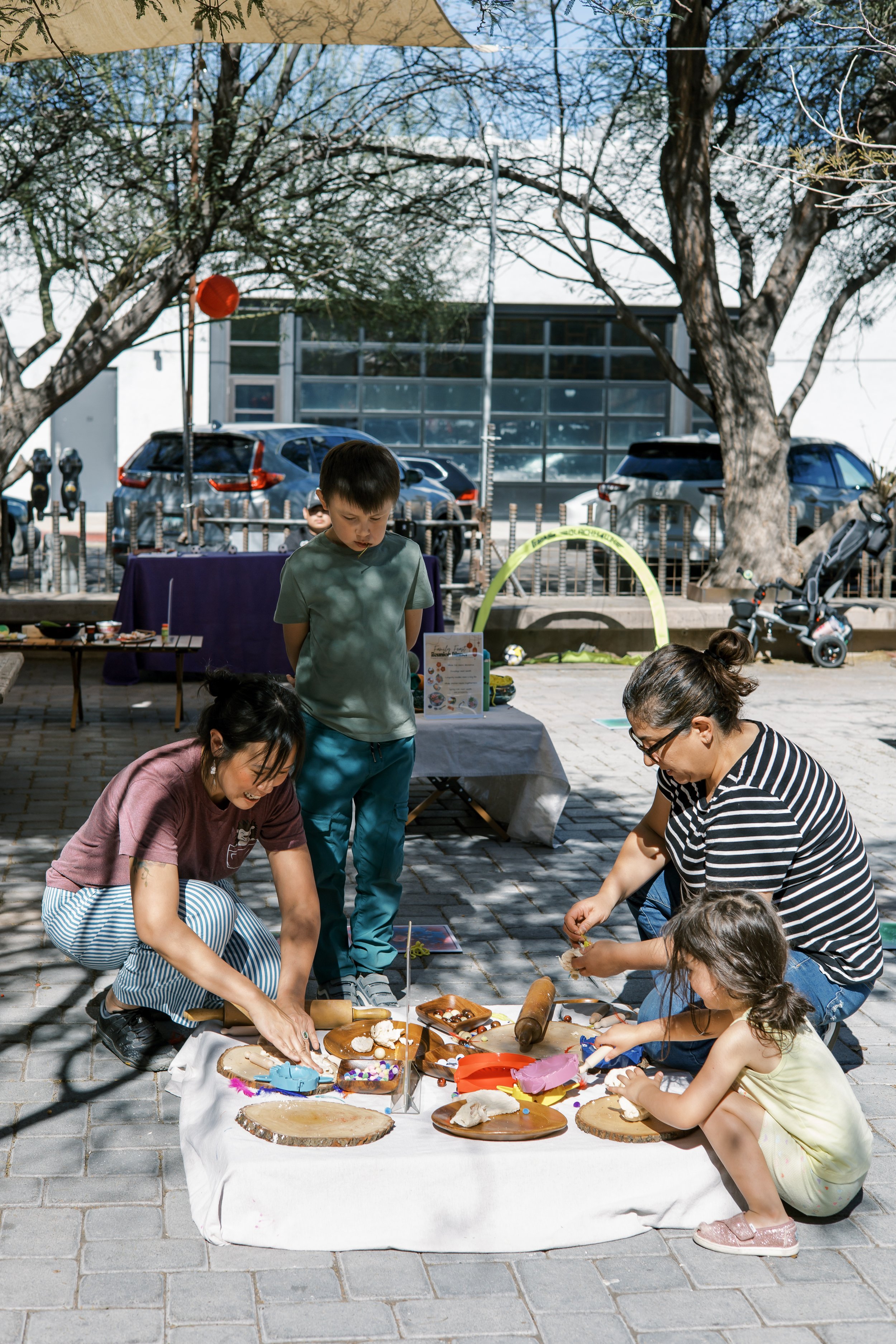 Kids playing at Zoomies Play Cafe sensory birthday party experience