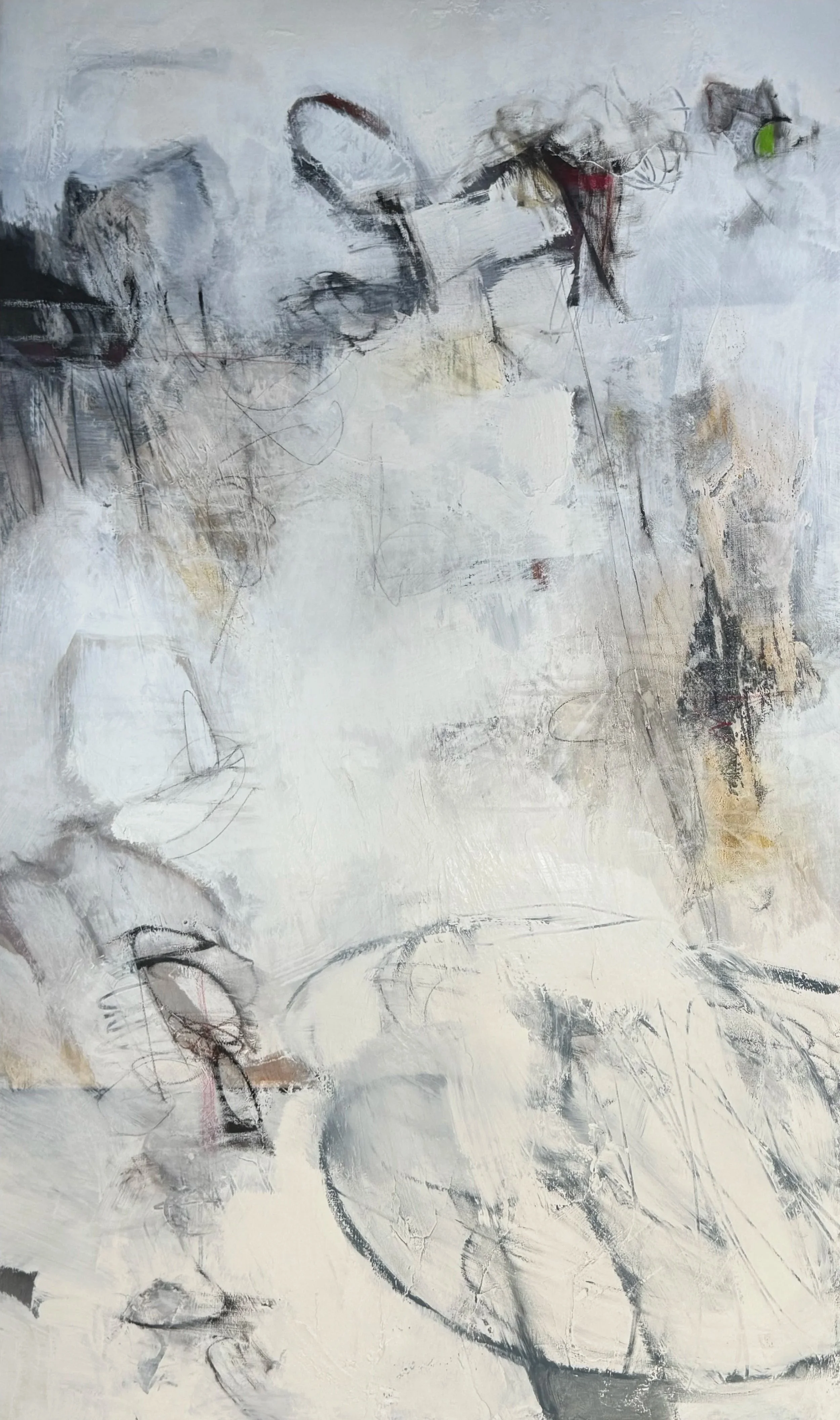 SERENITY 60x36; acrylic on canvas