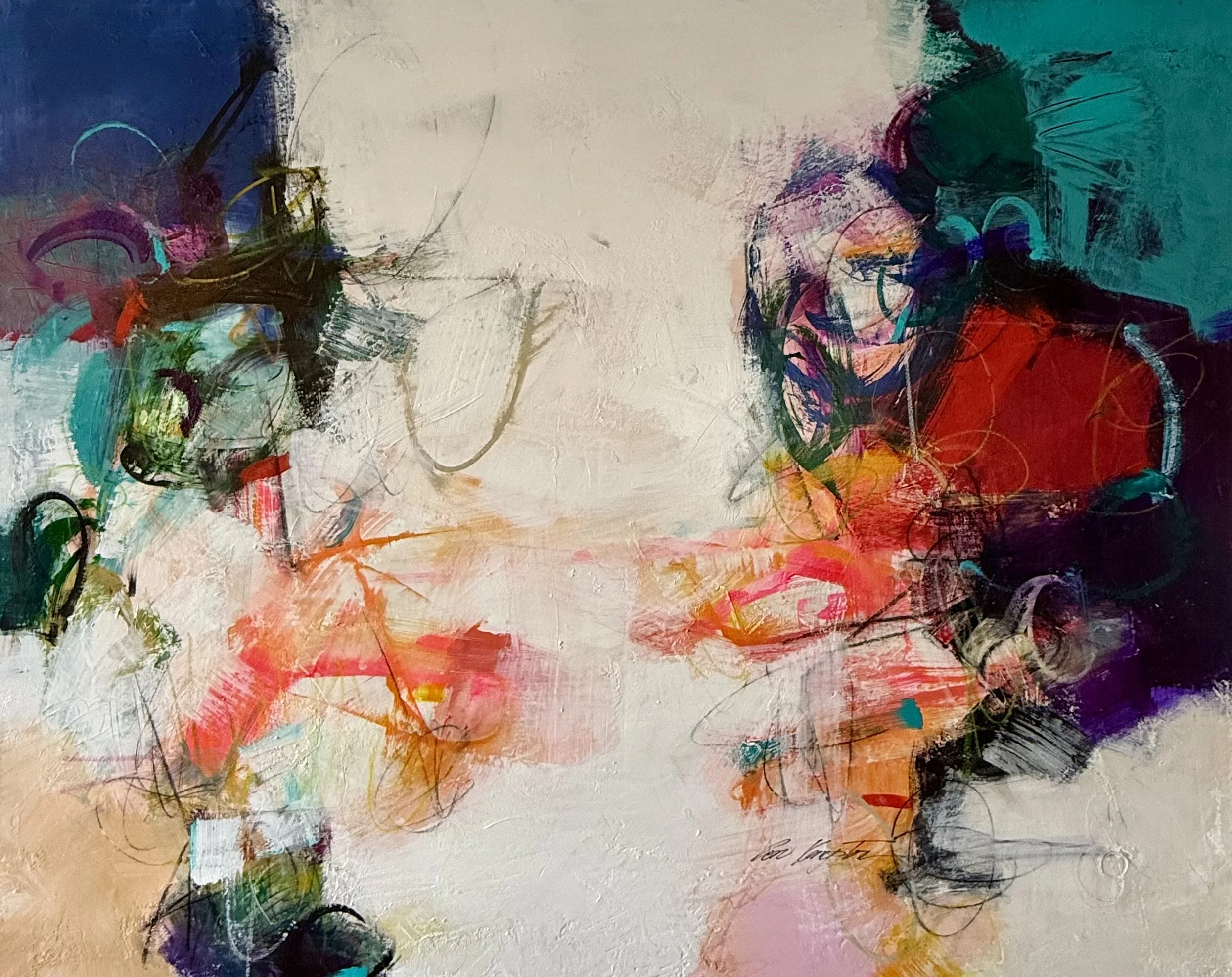 CARNIVAL 48x60; acrylic on canvas