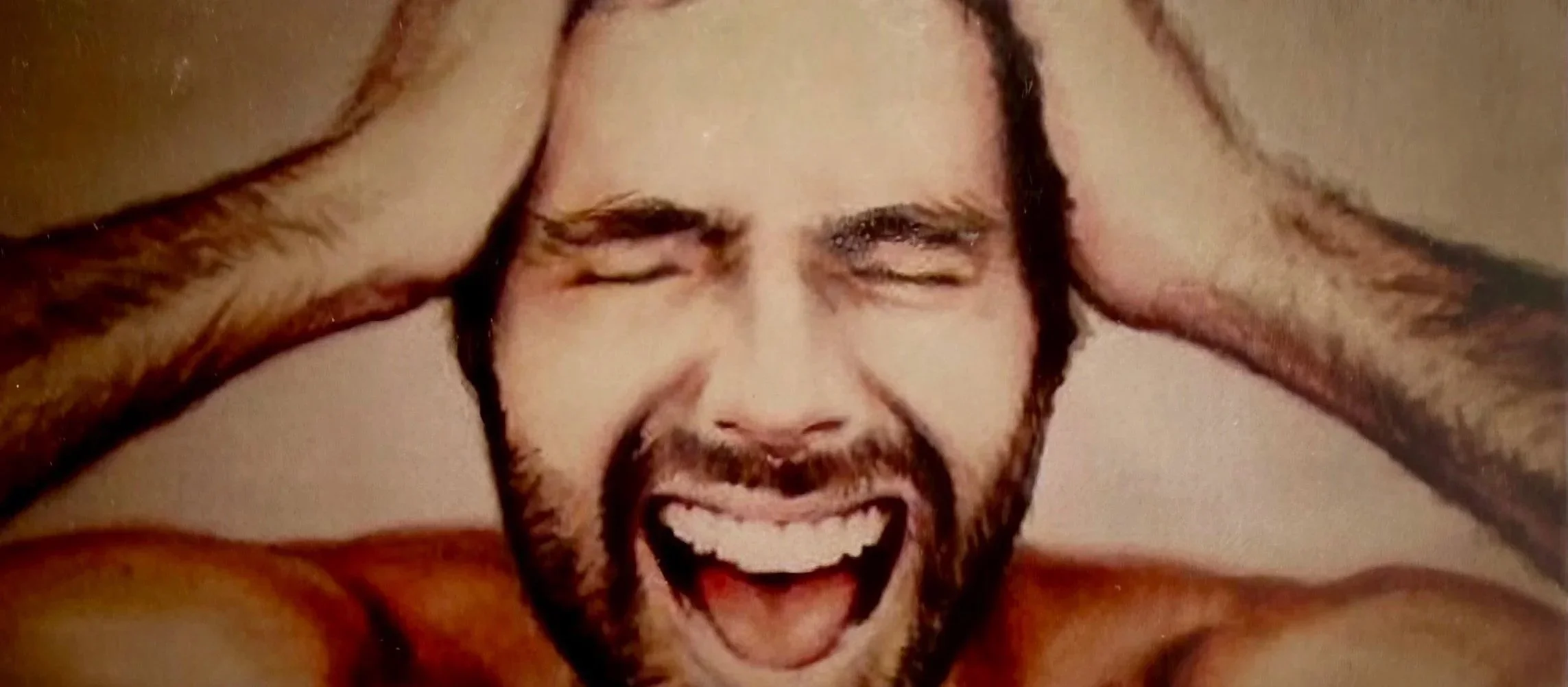 THE SCREAM; acrylic on canvas