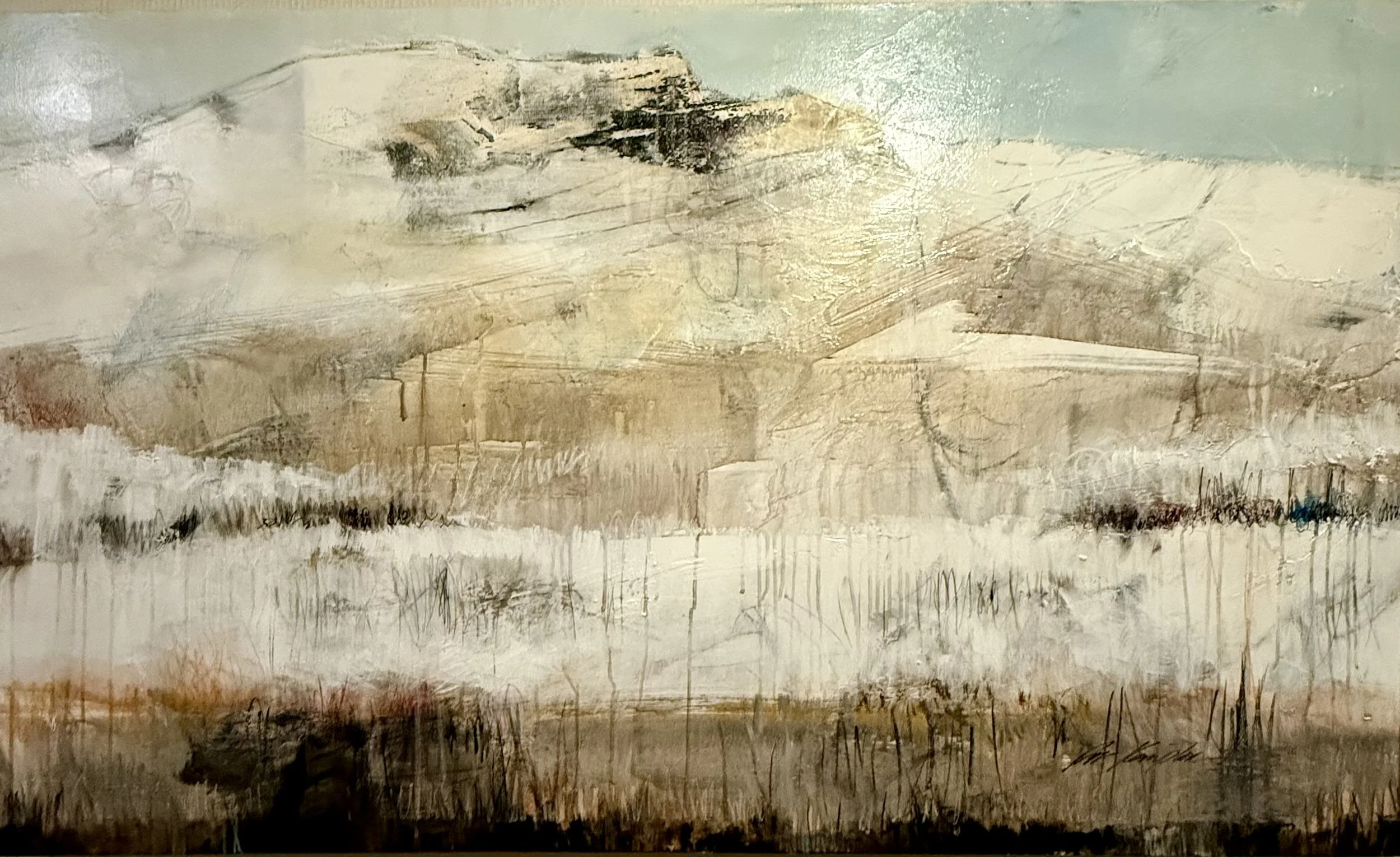 SERENITIES 60x36; acrylic on canvas