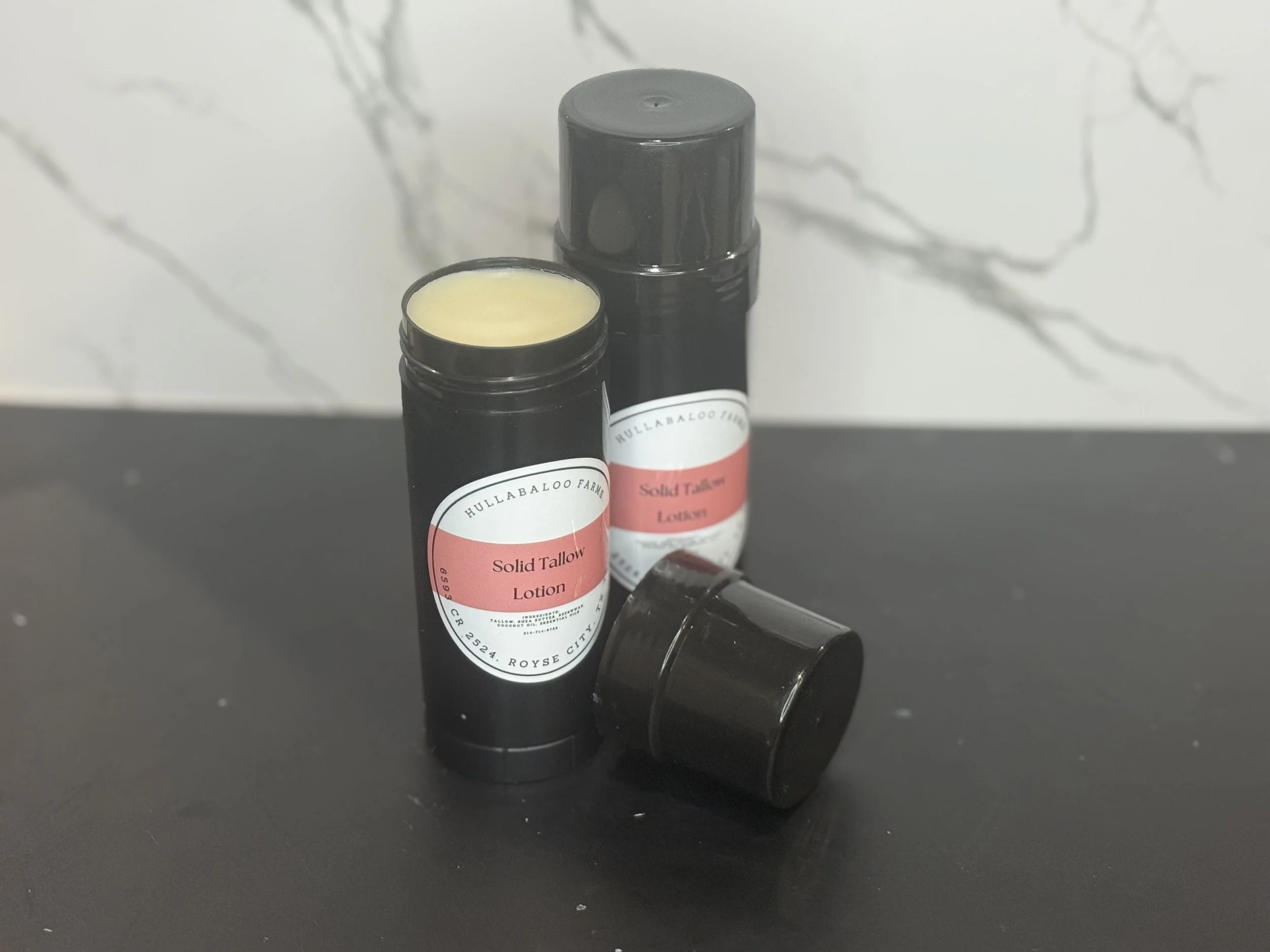 Solid Tallow Lotion Stick