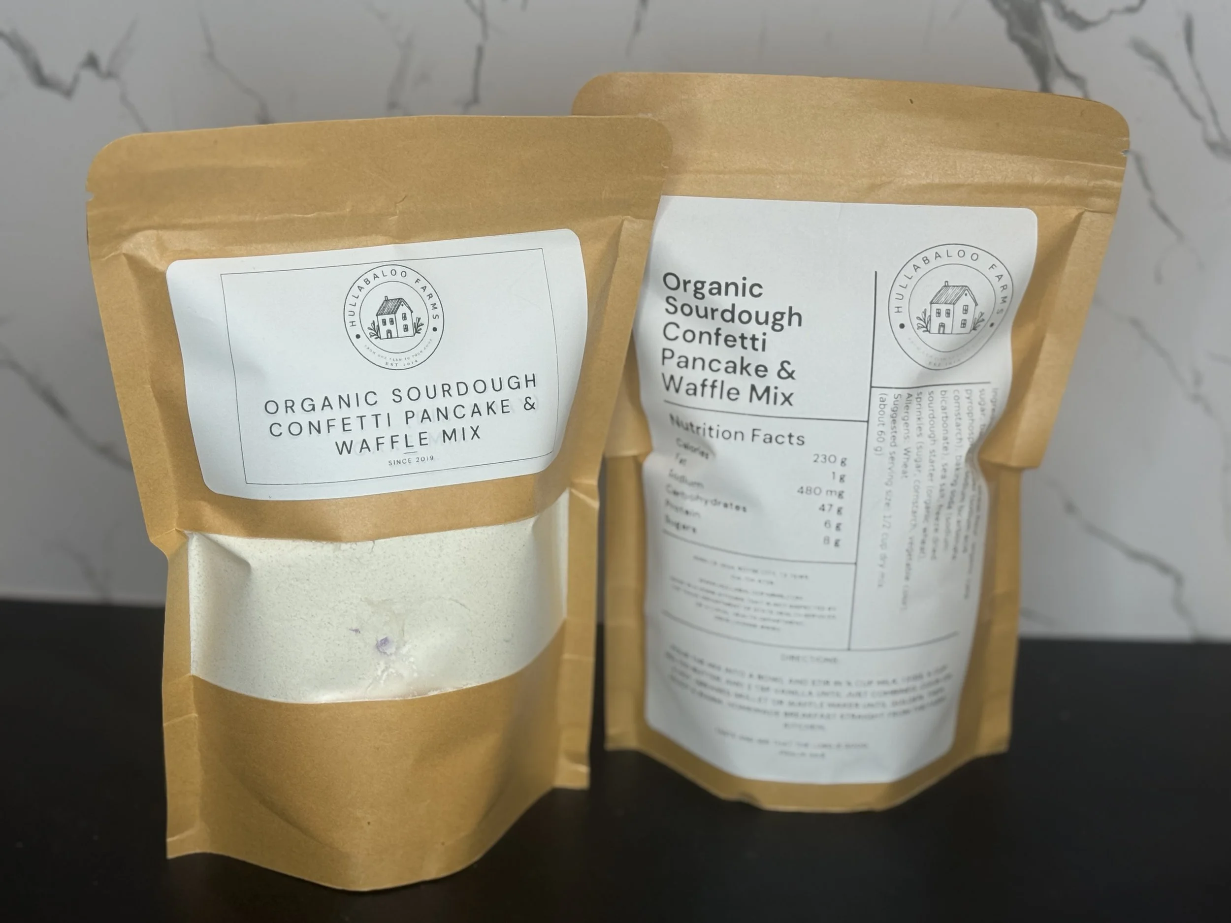 Organic Sourdough Confetti Pancake & Waffle Mix