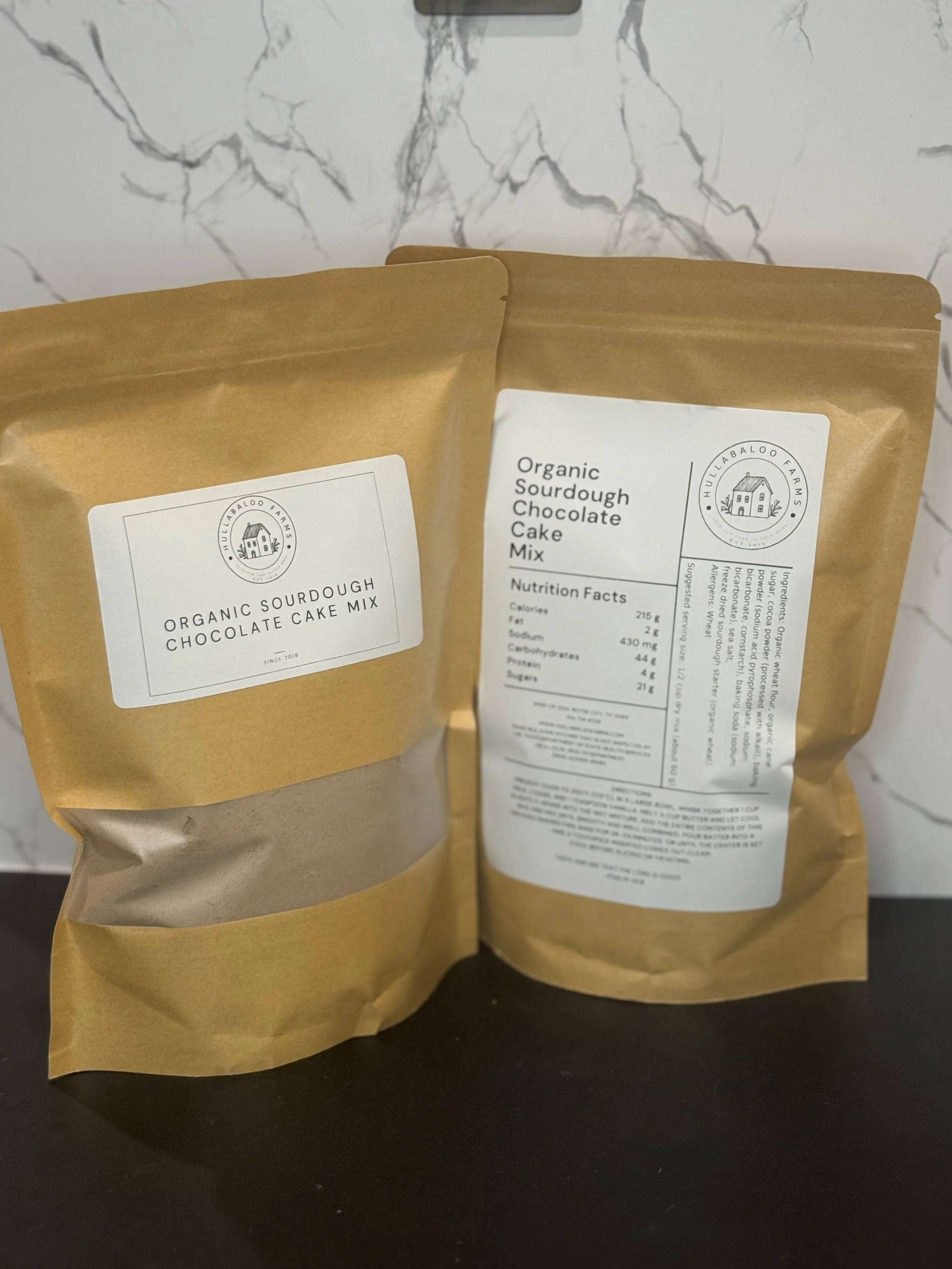 Sourdough Chocolate Cake Mix