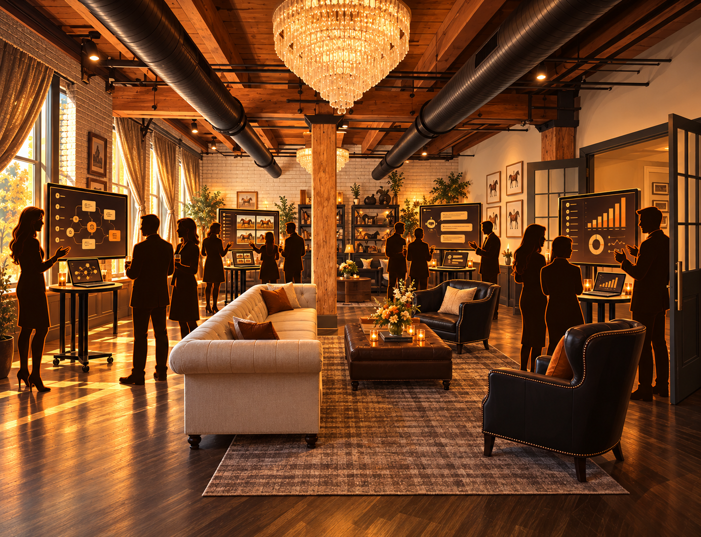 AI demos in a copperlit lounge.png