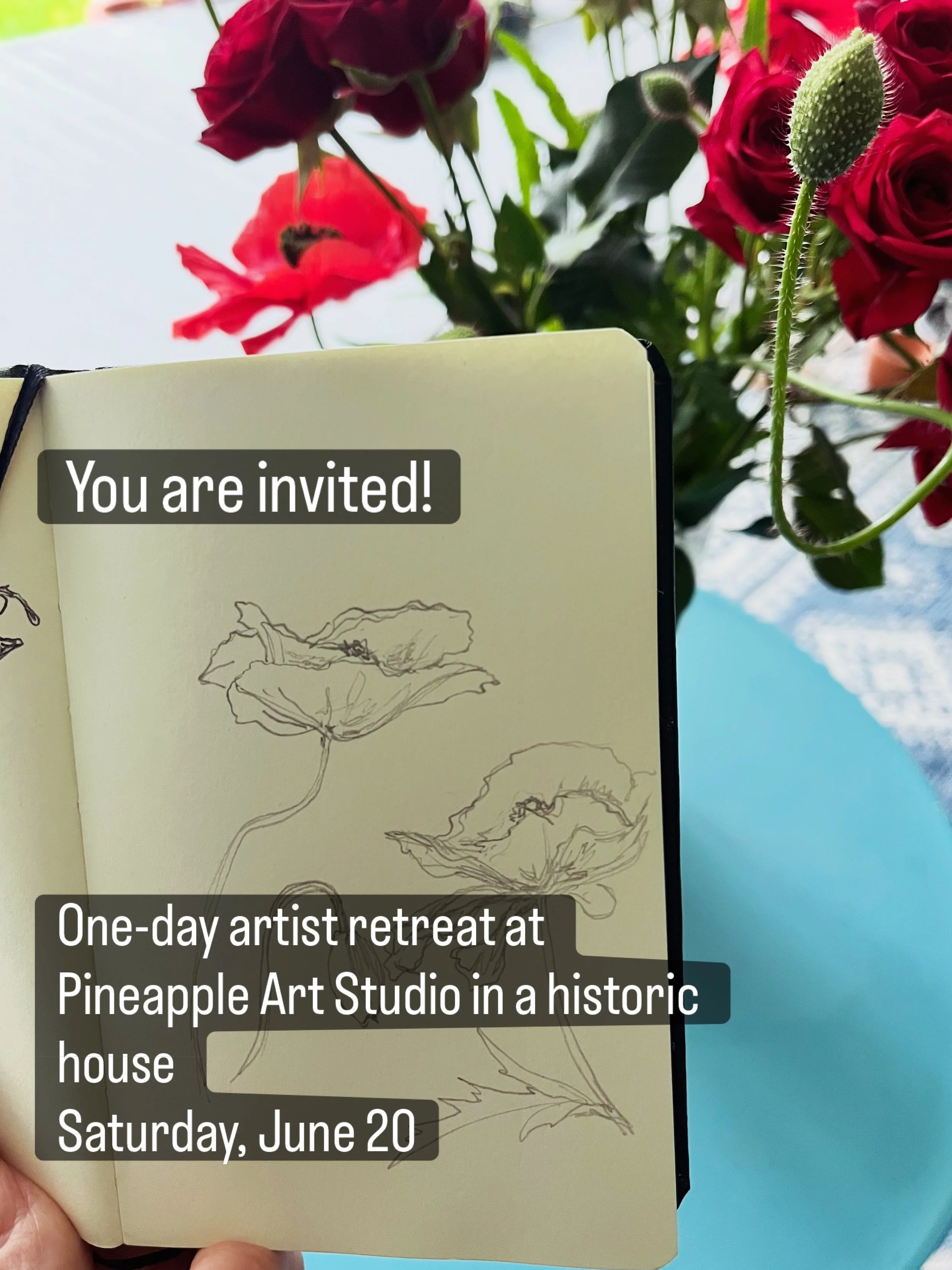 I&rsquo;m so excited to host our first artist retreat!! Spend the day walking through the gardens and get inspired to create in any of the cozy locations: on the porch, on the swing, in the gazebo, the secret garden, and many more 🧑&zwj;🎨

What&rsq