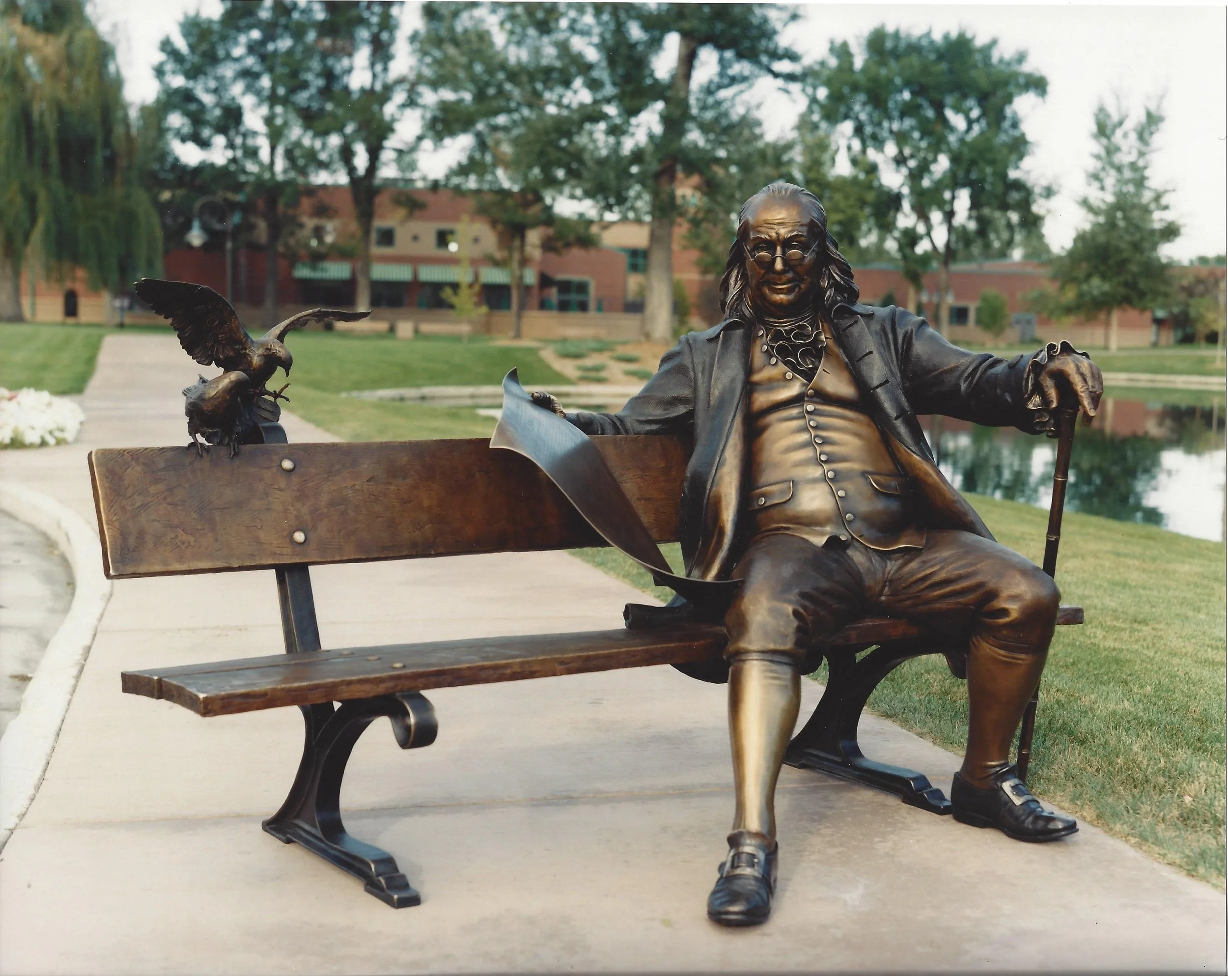 "Benjamin Franklin" by George Lundeen