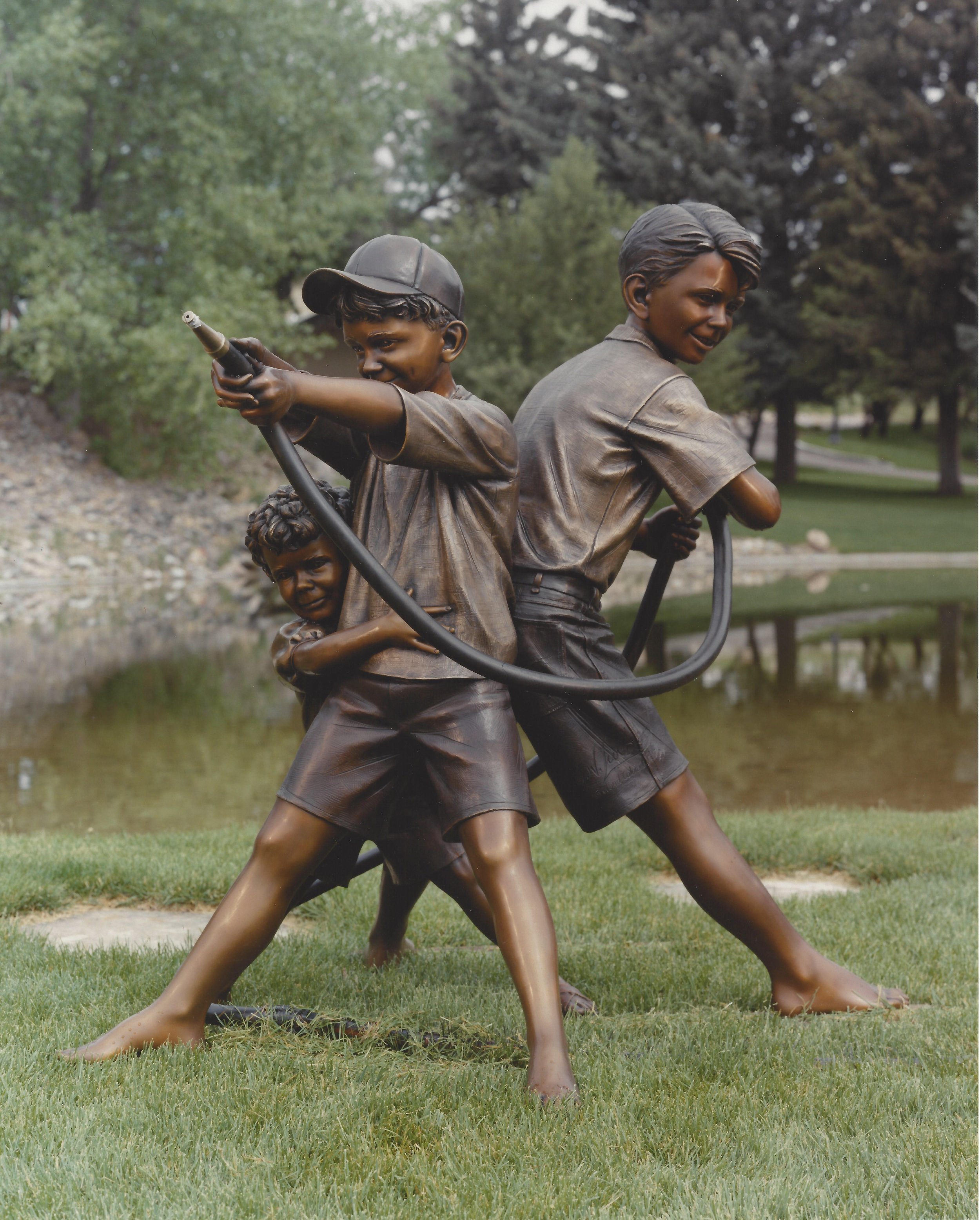 "Summer Showers - Trio" by George Lundeen