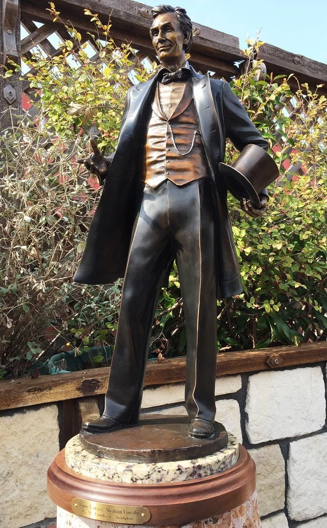 "Young Abe Lincoln" by Mark Lundeen