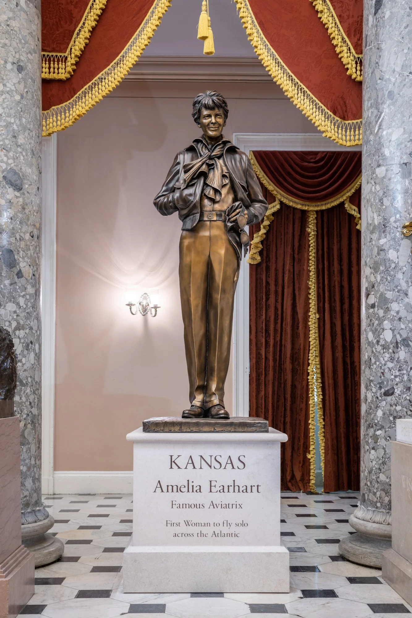 "Amelia Earhart" by George Lundeen, Mark Lundeen, and Joey Bainer