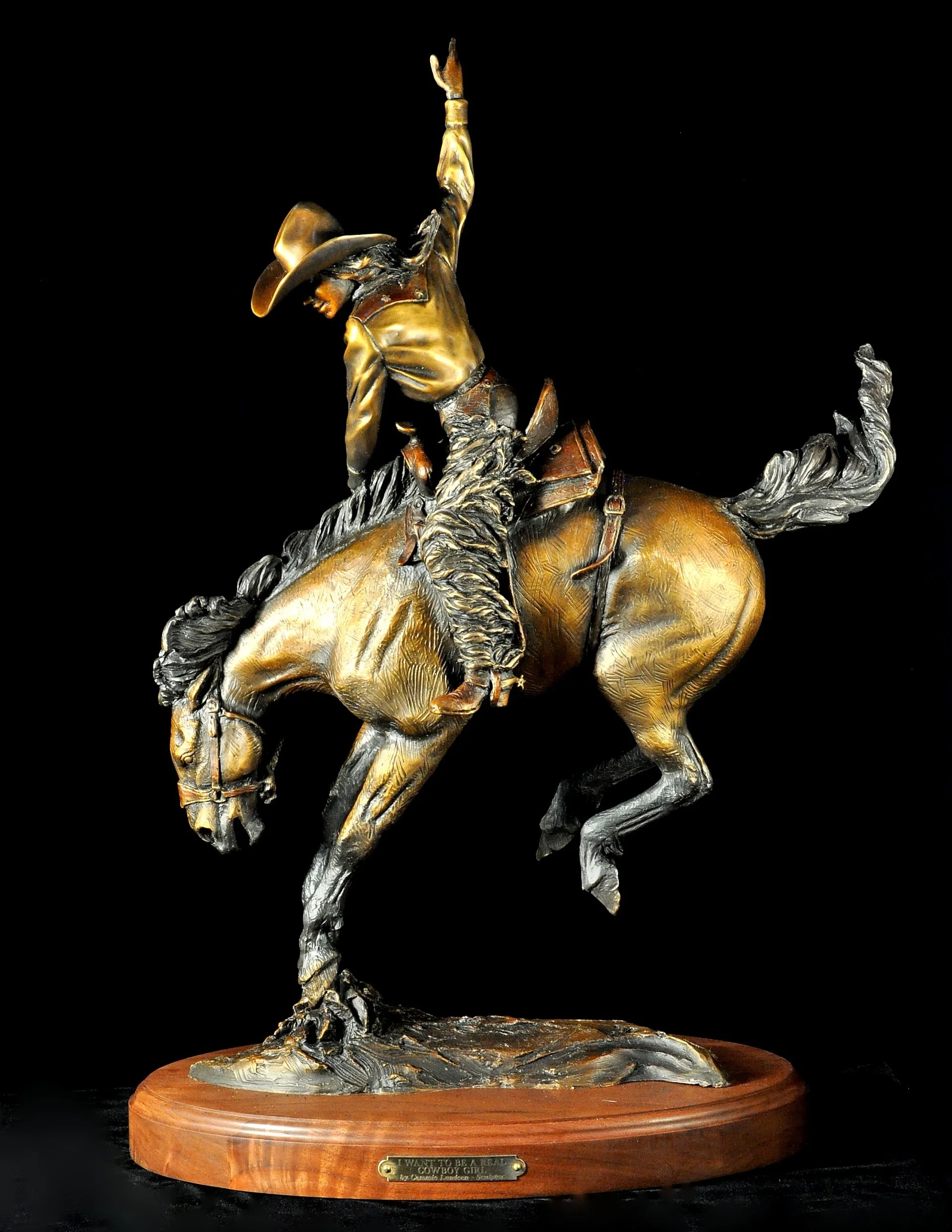 "I Want to Be a Real Cowboy Girl" by Cammie Lundeen