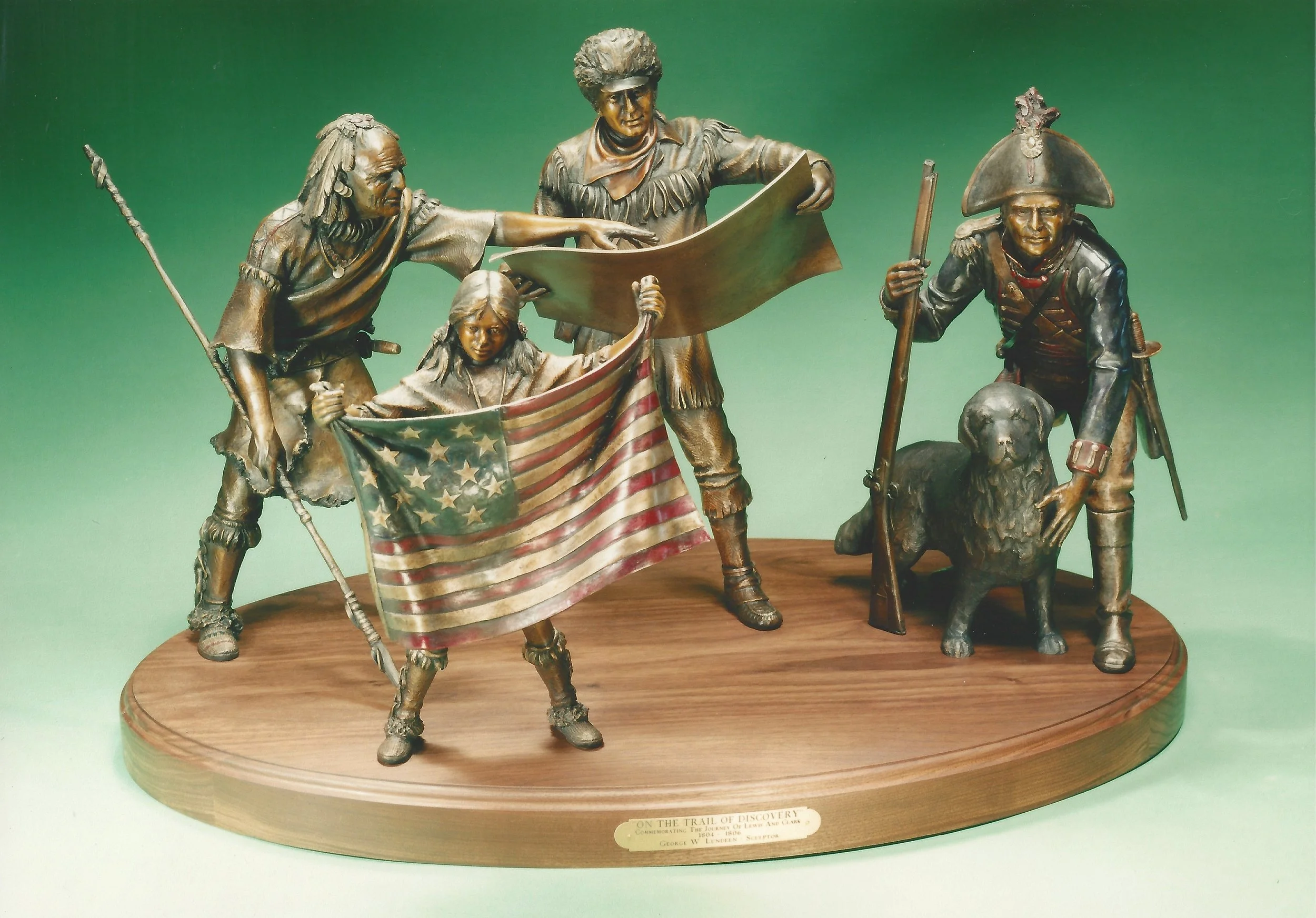 "On The Trail of Discovery" by George Lundeen
