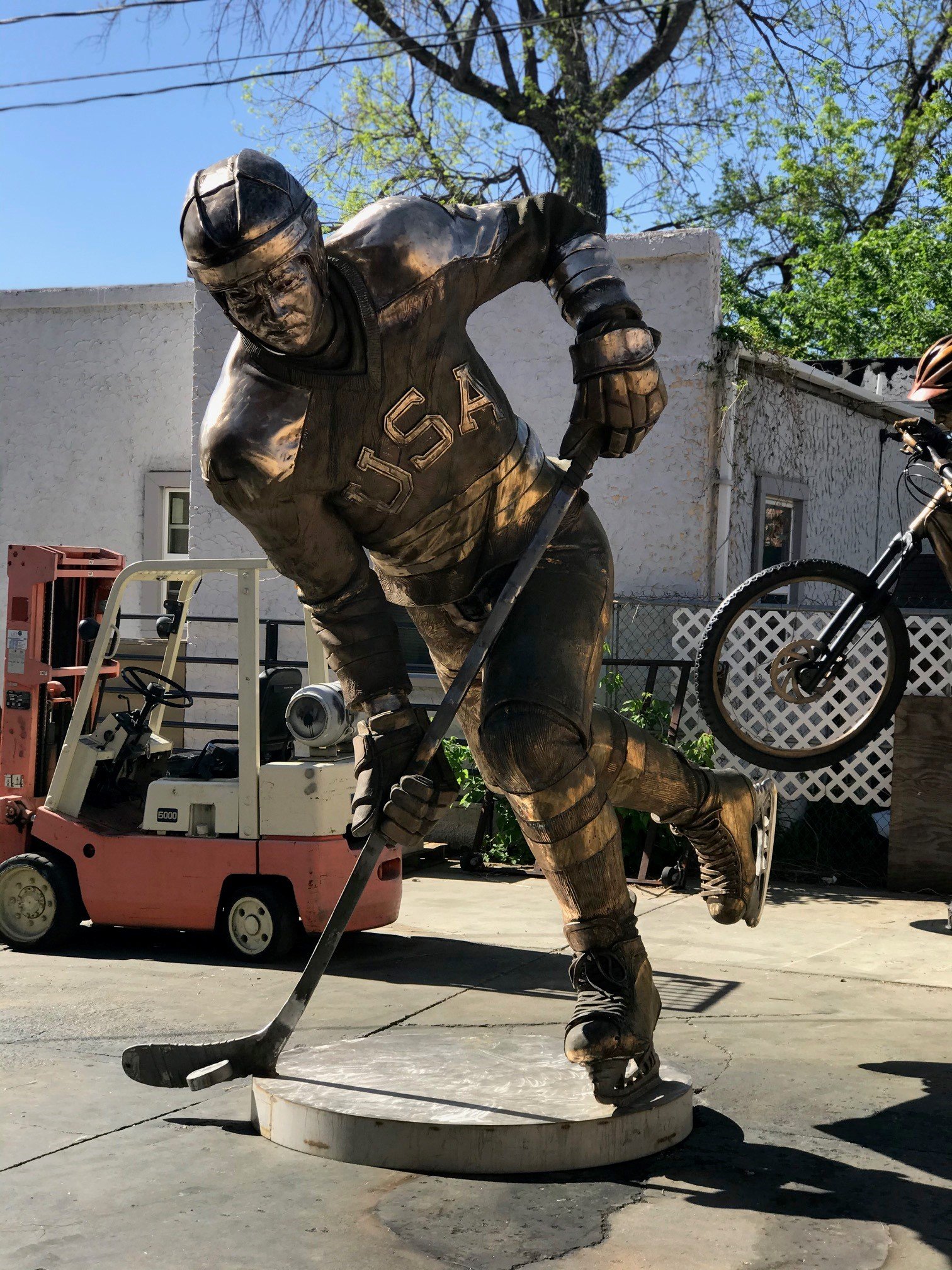 "Slap Shot" by George Lundeen and Mark Lundeen