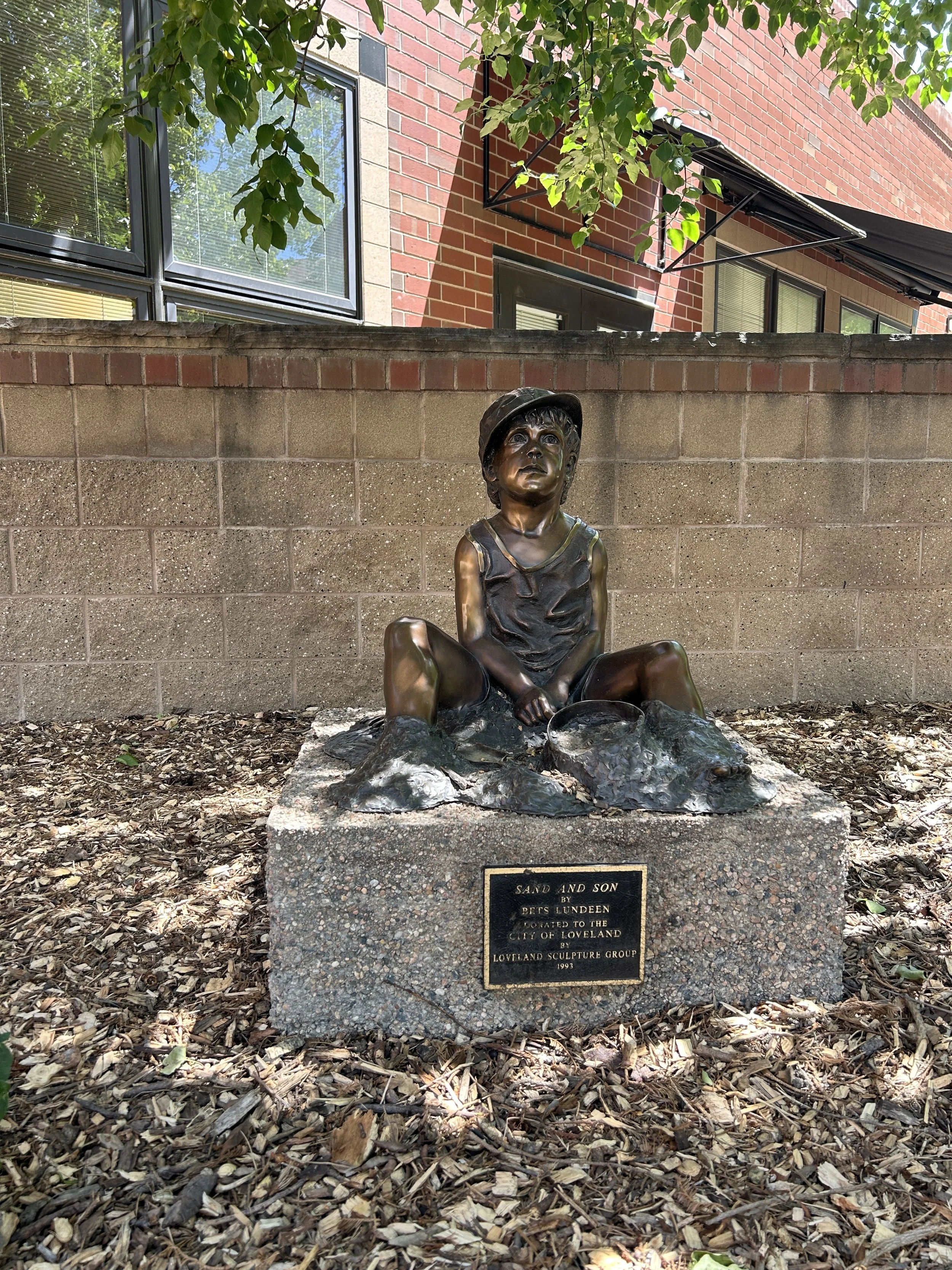 "Sand and Son" by Bets Holland Lundeen