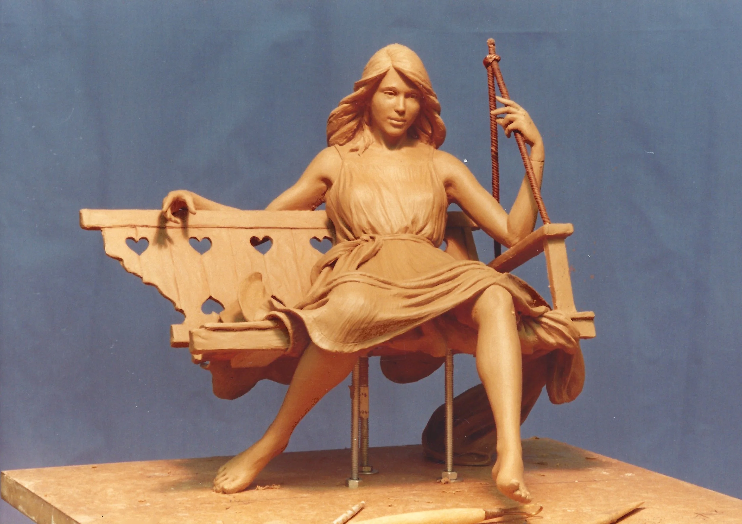 Hearts on a Swing in clay_15 inch_GL.jpg