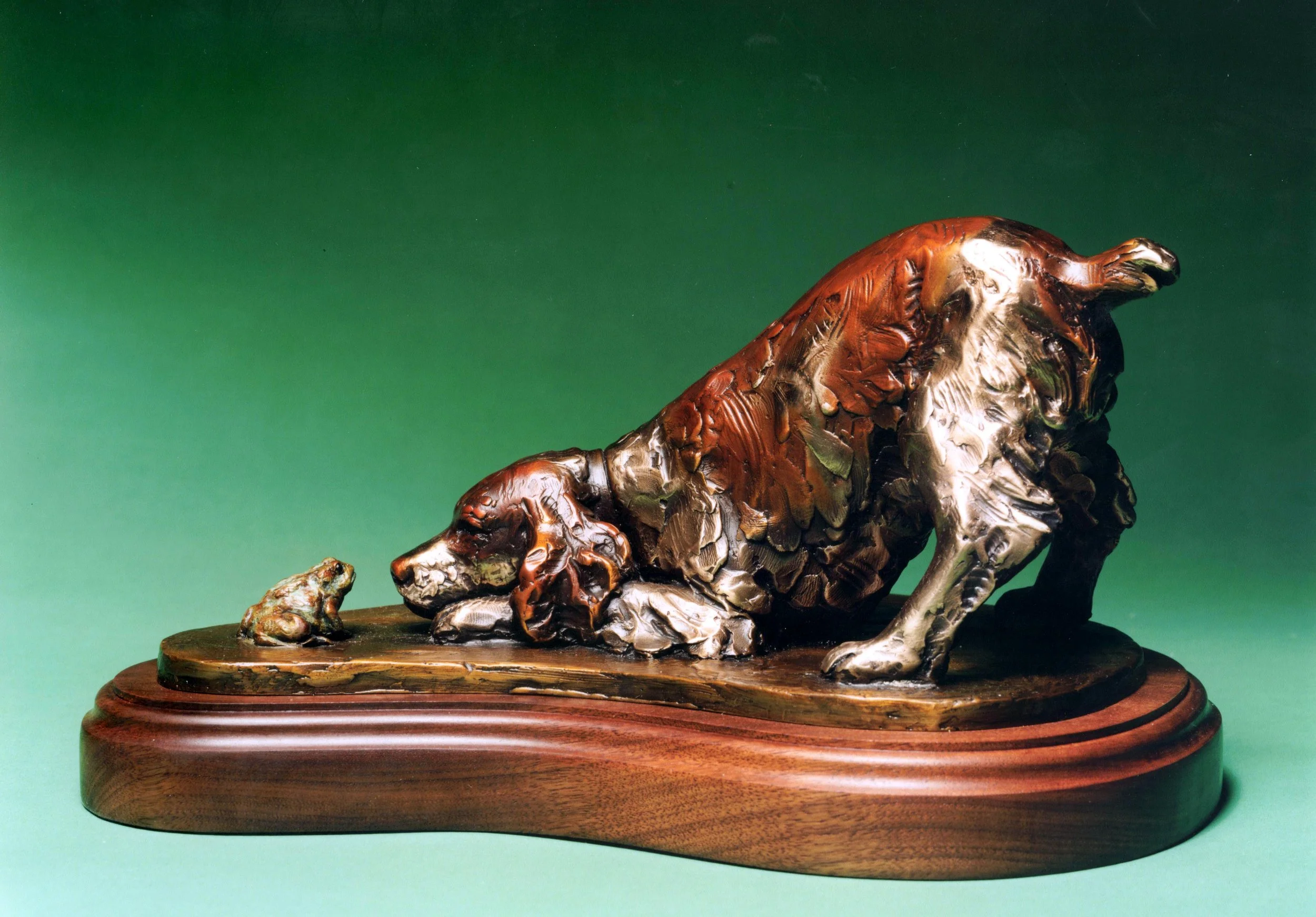 "Two Springers" by George Lundeen