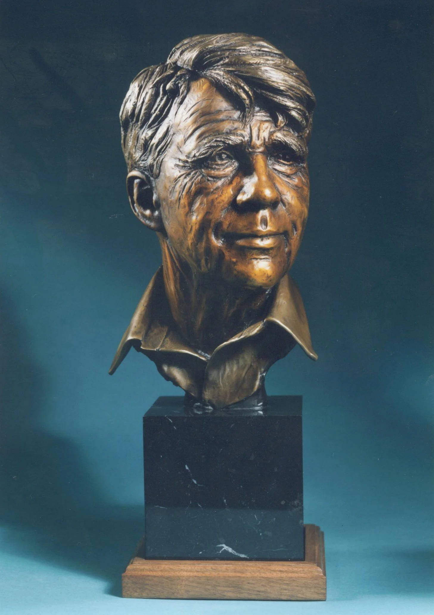 "Robert Frost Bust" by George Lundeen
