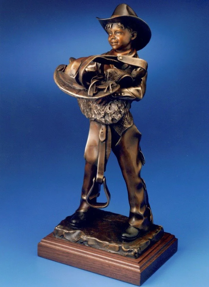 "Rarin' to Ride" by George Lundeen