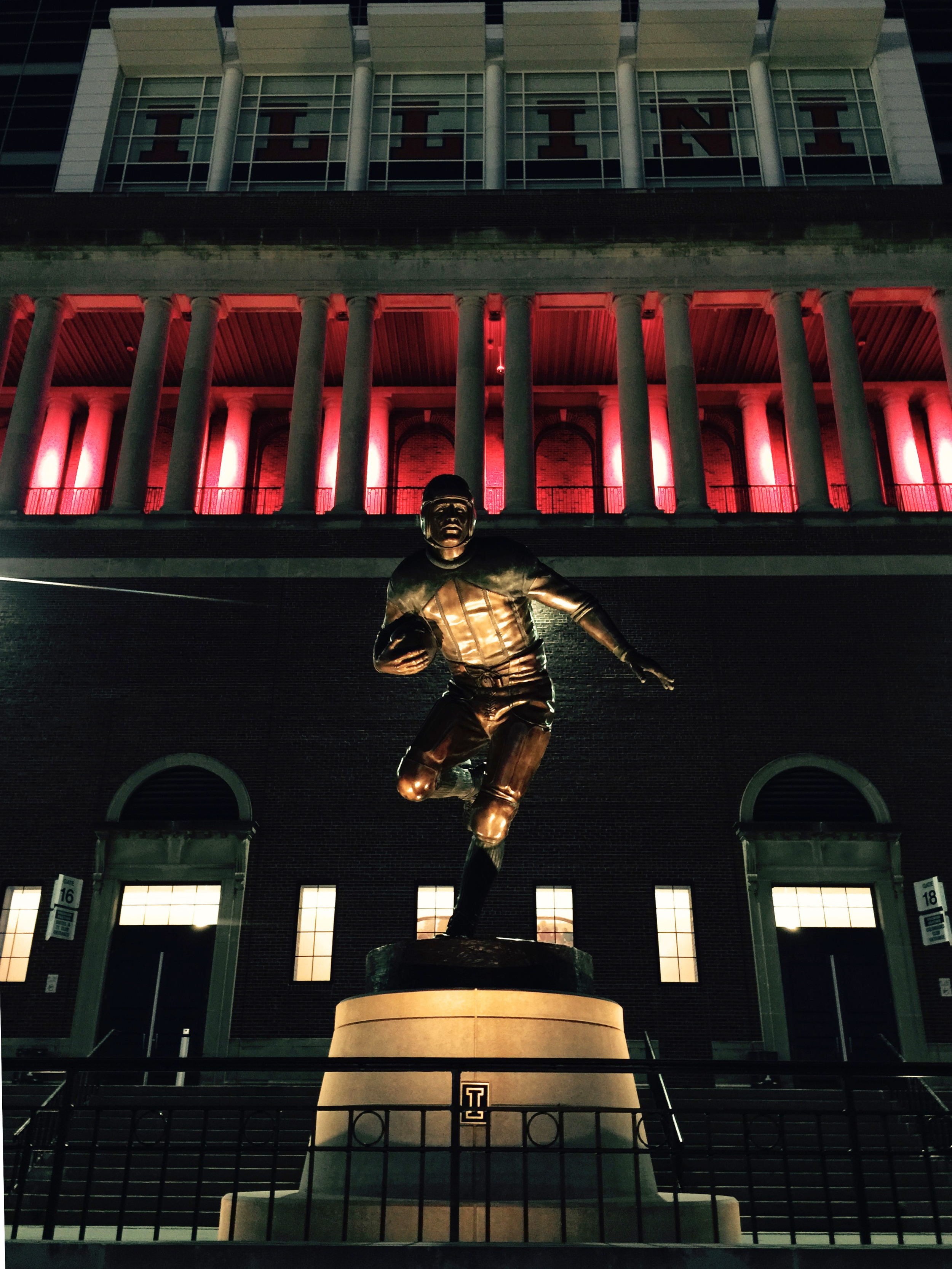 "Red Grange" by George Lundeen