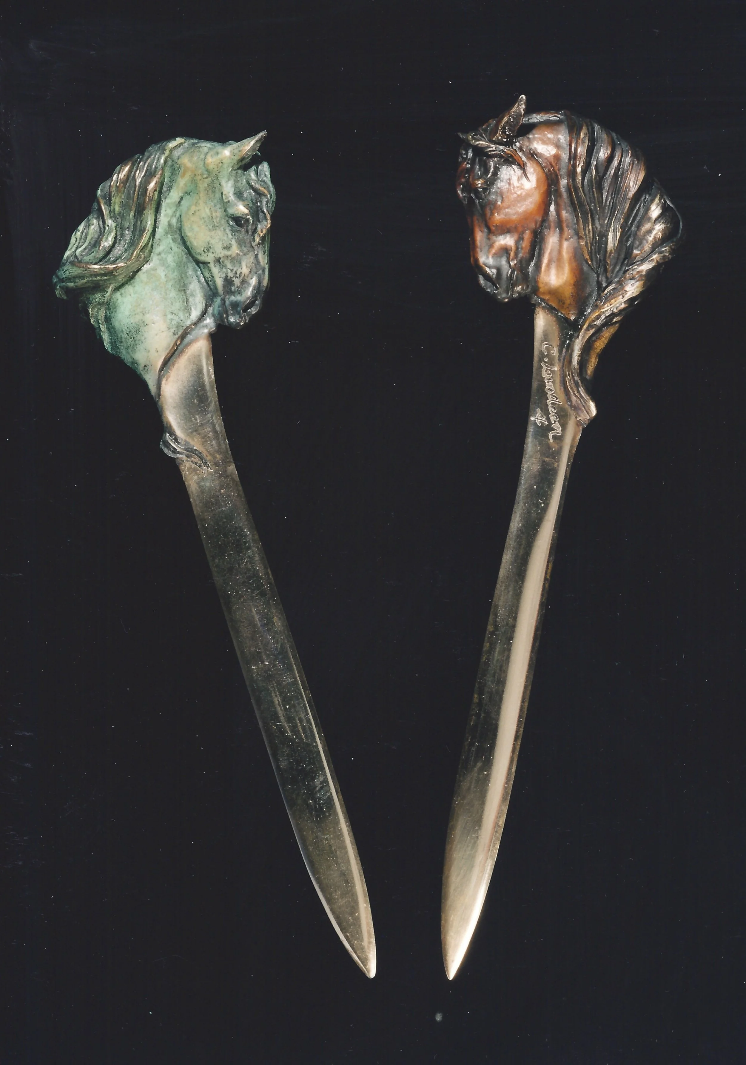 "Dream Horse Letter Opener" by Cammie Lundeen