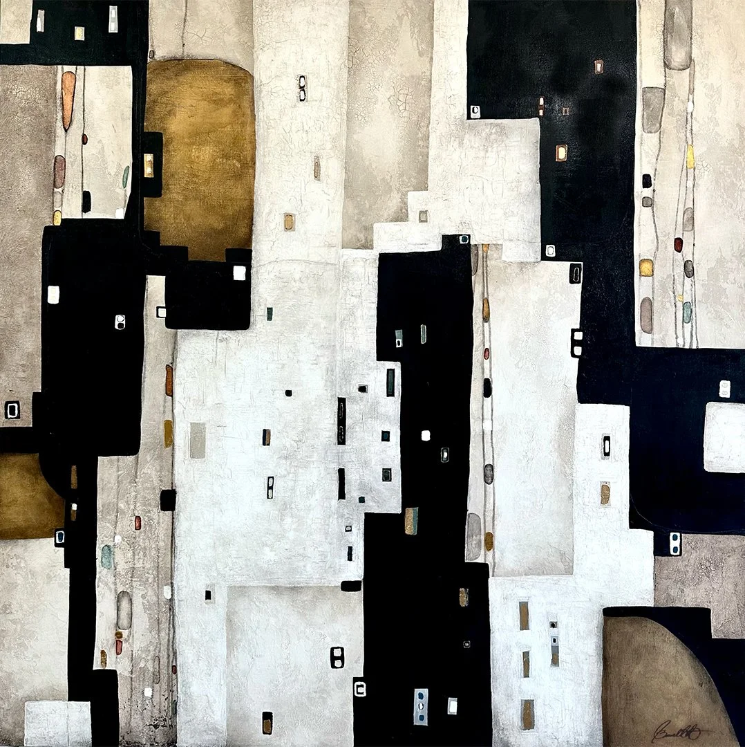 Eastside Soiree_48x48 on wood