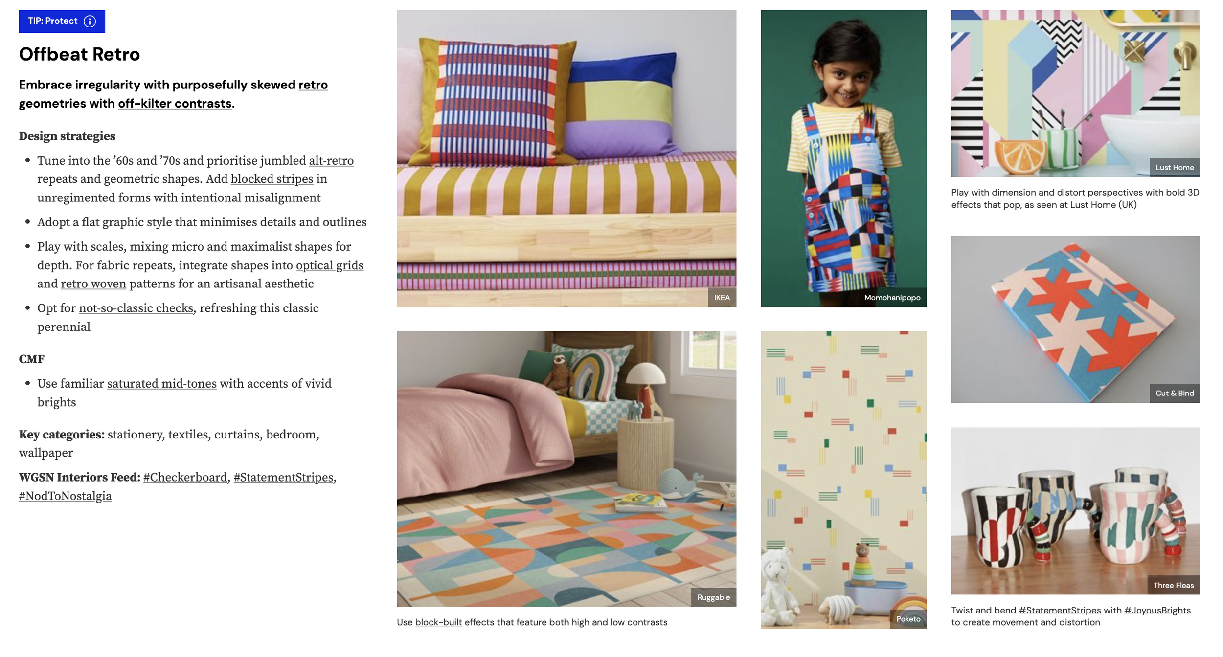 WGSN: Key Trend: Kids’ Prints & Patterns