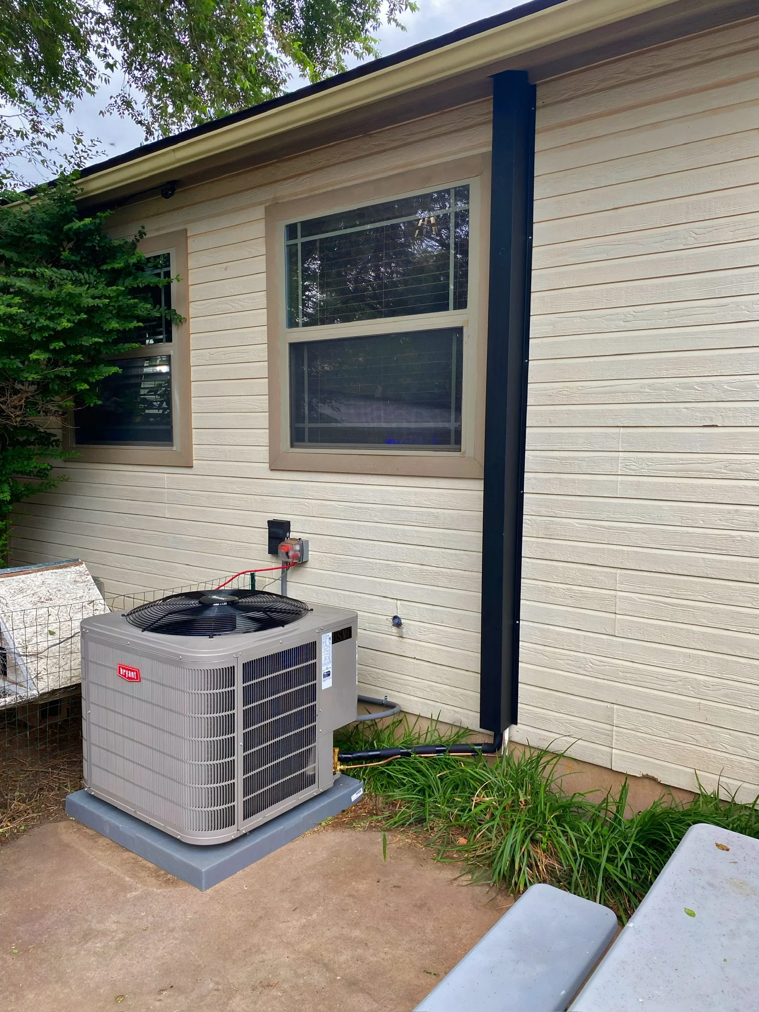 Metal Copper Line-set Cover